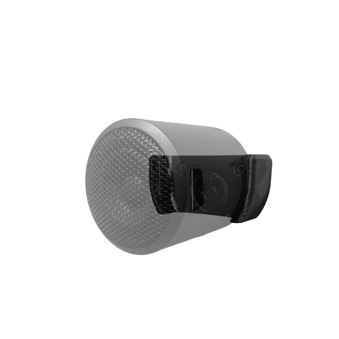 Sony SRS-XB13 speaker shown mounted on the Spartan Mounts wall mount for a clean, space-saving setup