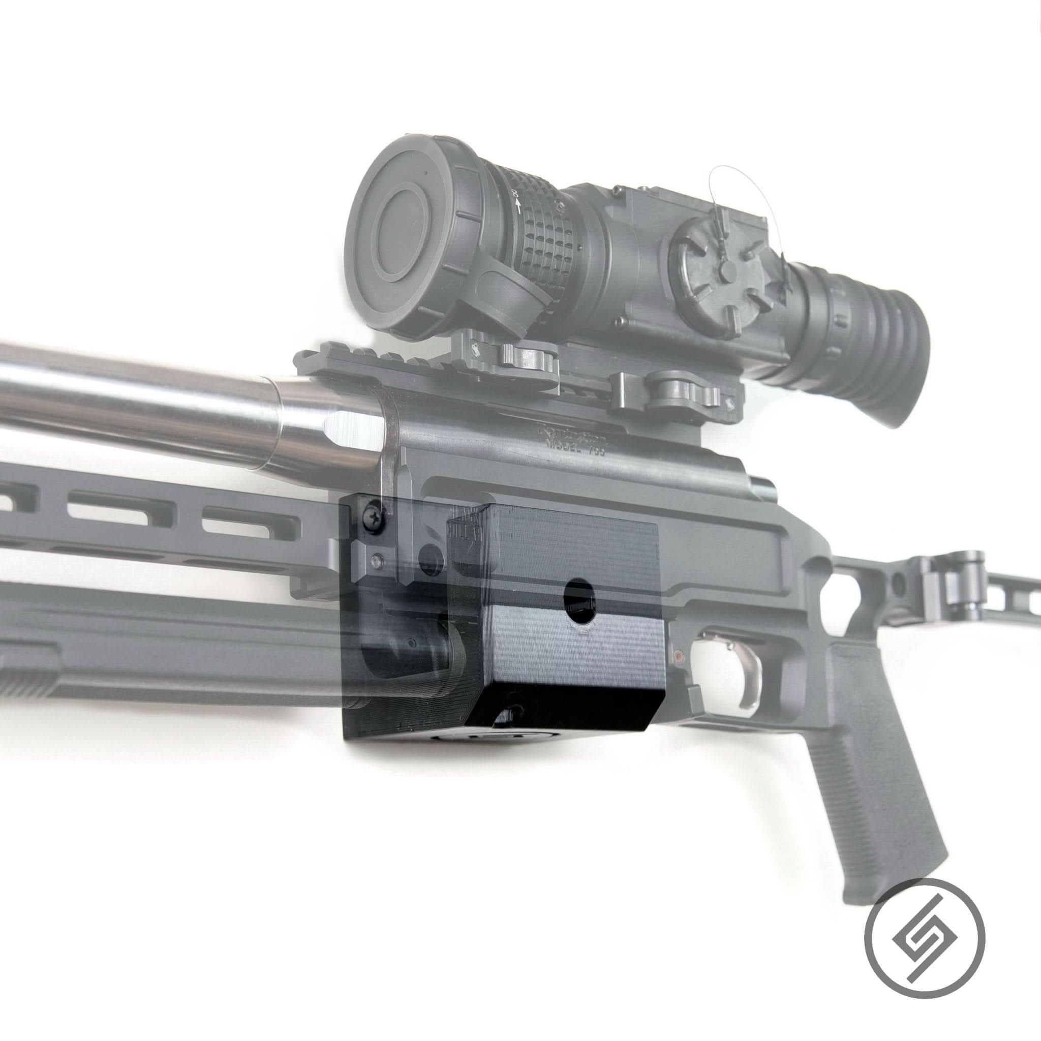 AICS Short Action Rifle Mount by Spartan Mounts img - 2 - Mounting and Storage Solution
