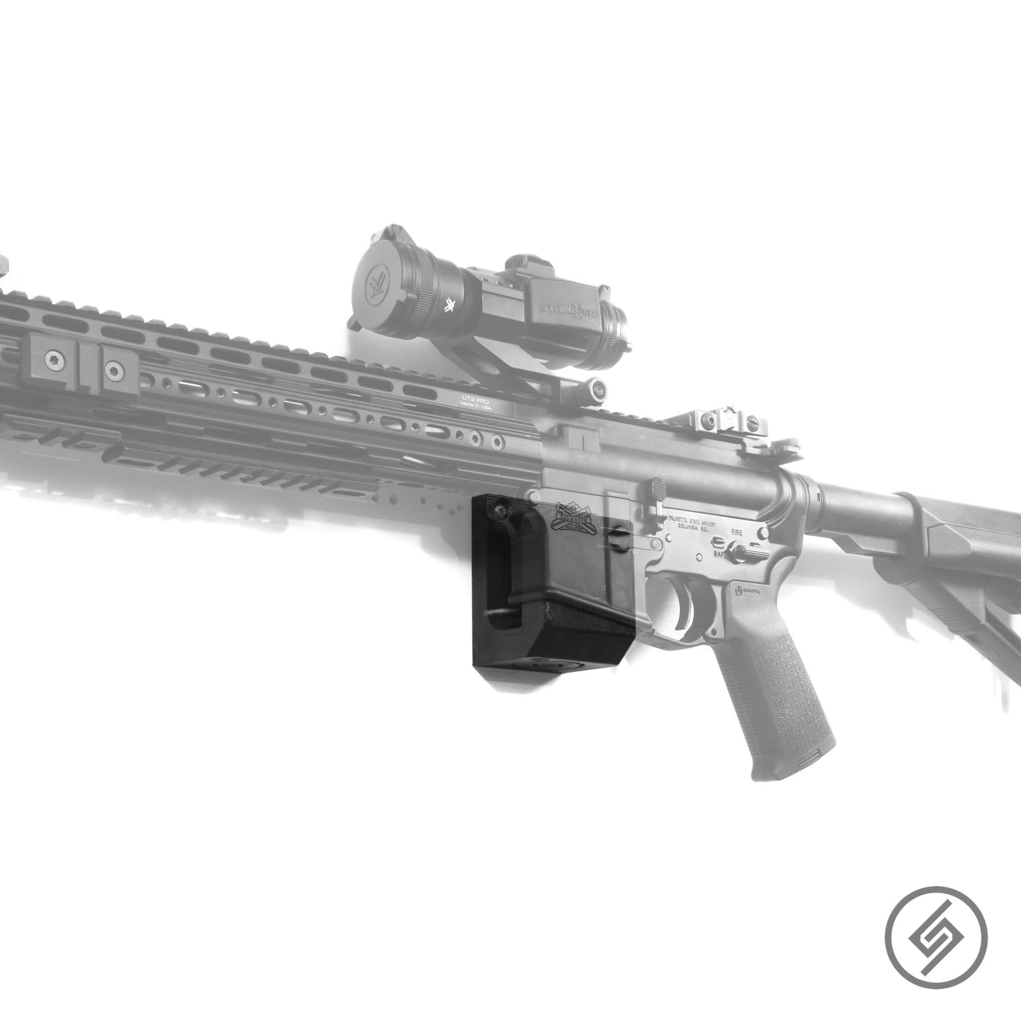 AR - 15 Mount (Cali. Edition) by Spartan Mounts img - 3 - Mounting and Storage Solution