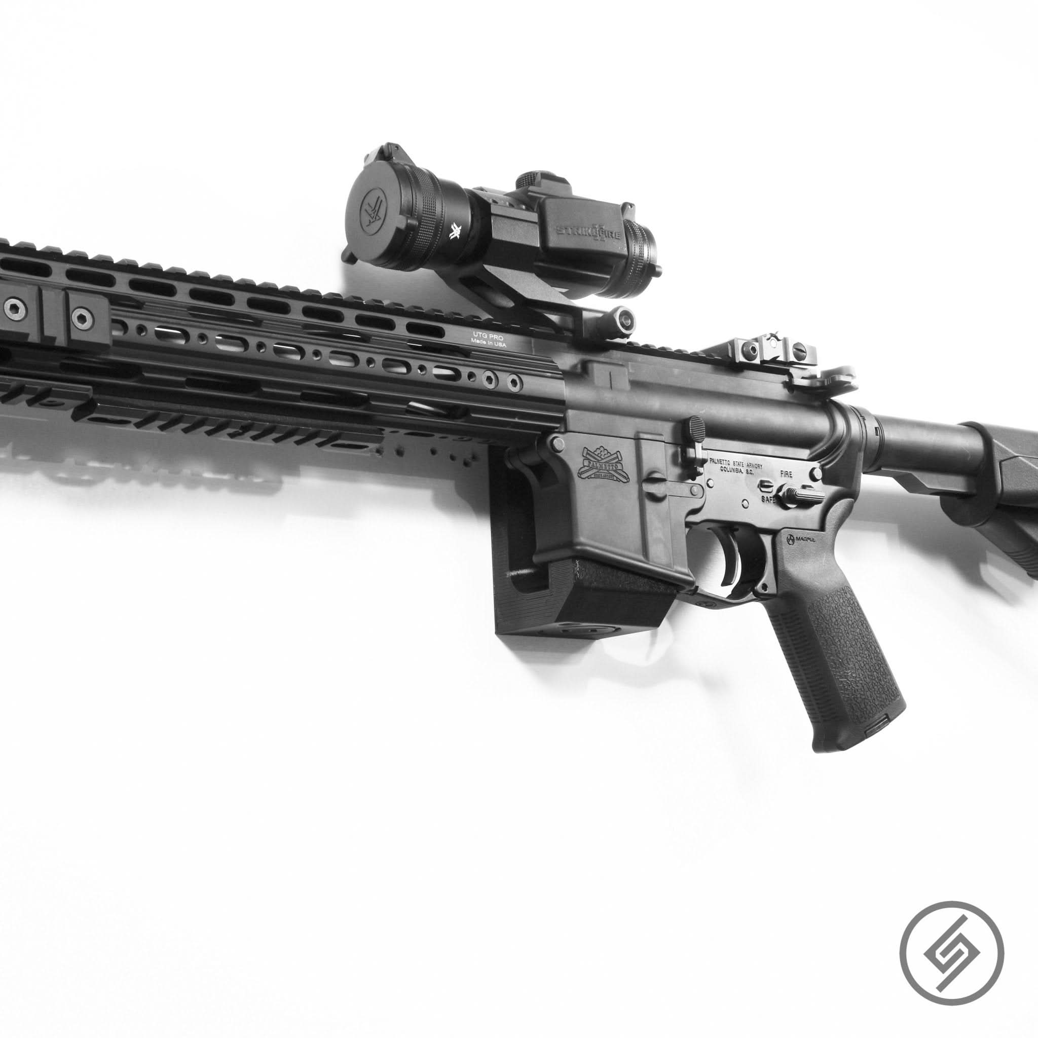 AR - 15 Mount {Retail Packaging} by Spartan Mounts img - 5 - Mounting and Storage Solution