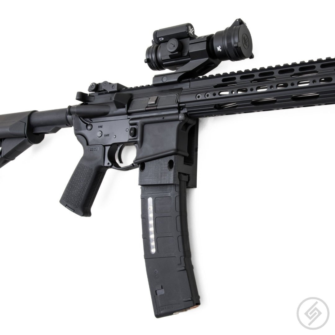 AR - 15 + PMAG Mount (Cali. Edition) by Spartan Mounts img - 3 - Mounting and Storage Solution
