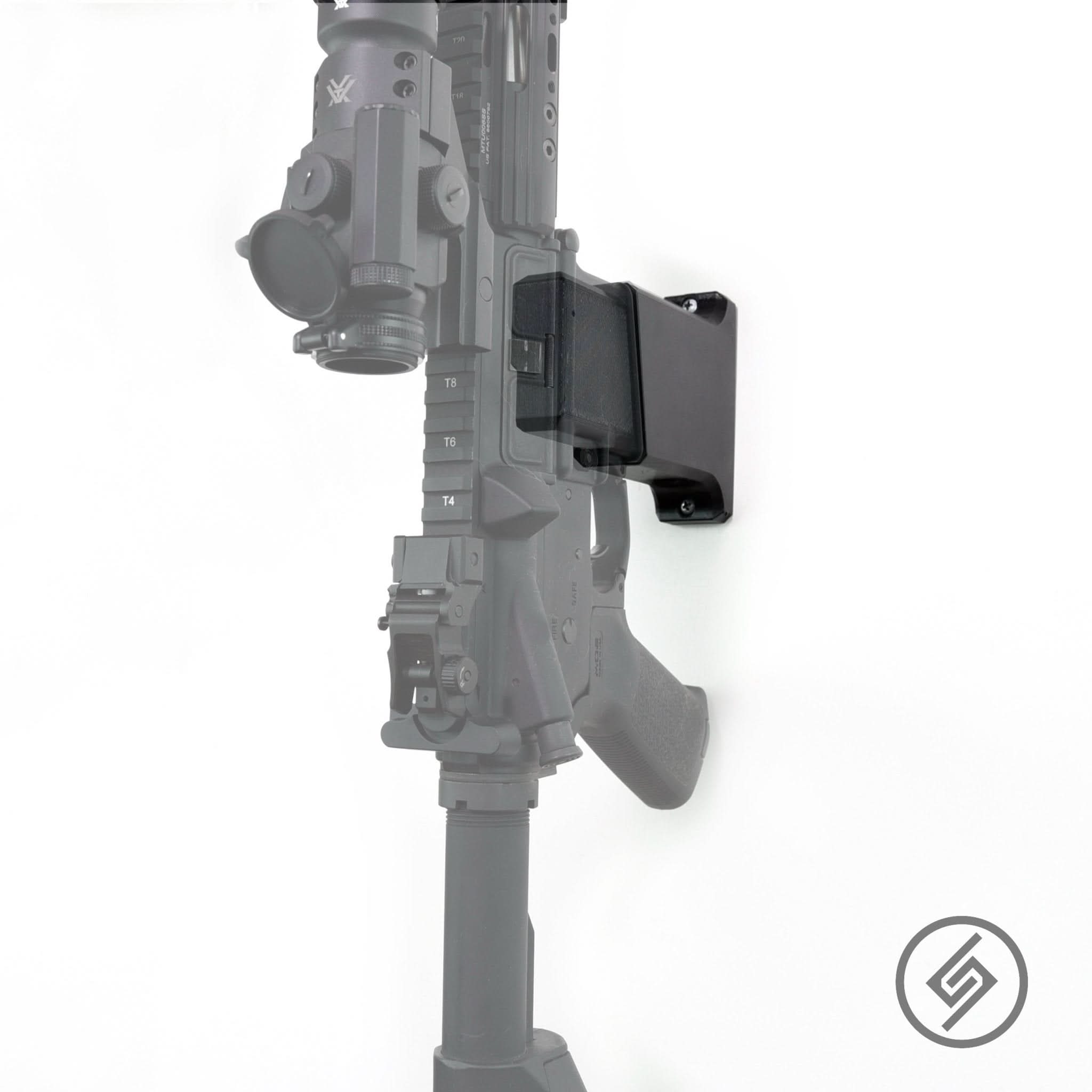 AR - 15 Vertical Mount {Retail Packaging} by Spartan Mounts img - 2 - Mounting and Storage Solution