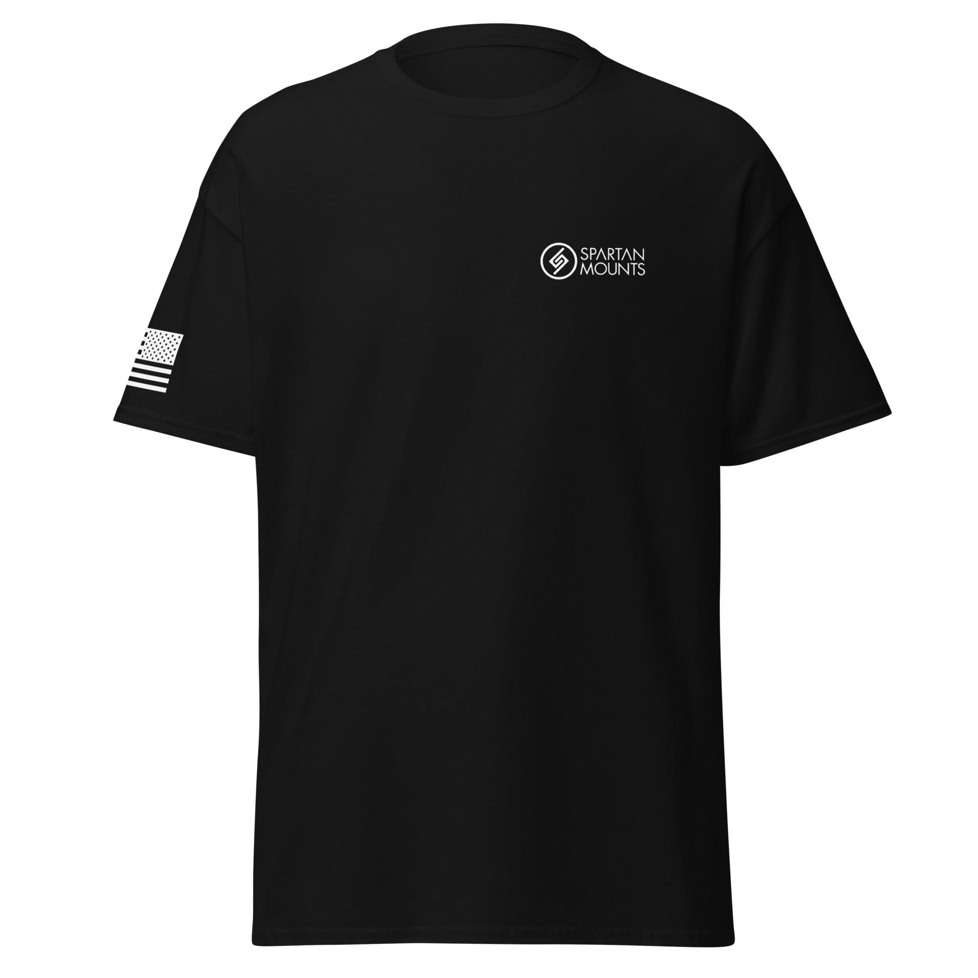 BCG Exploded Shirt | White Ink by Spartan Mounts img - 7 - Mounting and Storage Solution