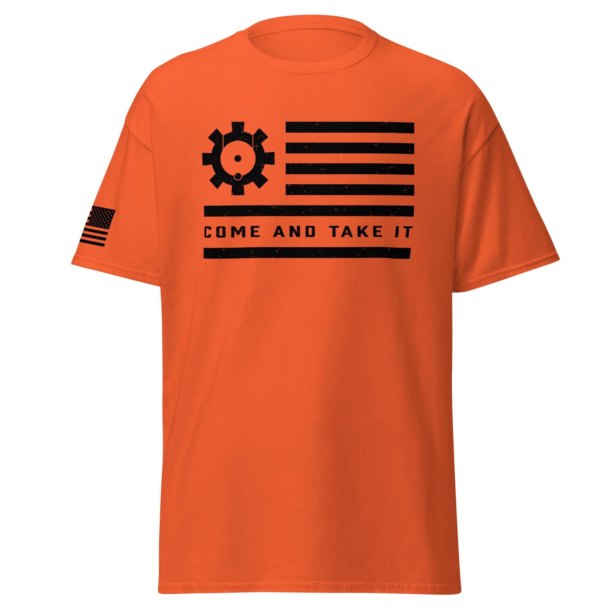 BCG Flag Shirt | Black Ink by Spartan Mounts img - 10 - Mounting and Storage Solution