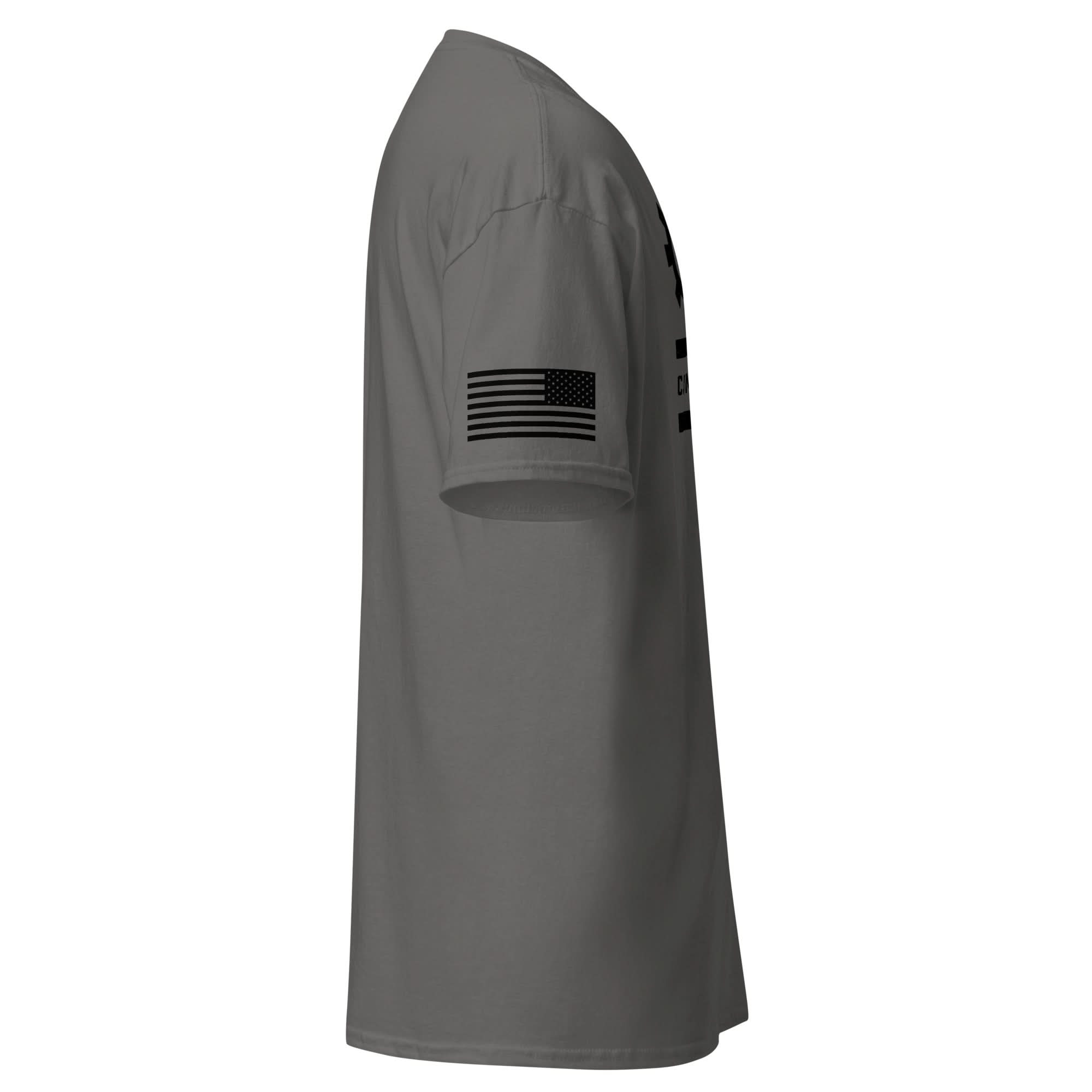 BCG Flag Shirt | Black Ink by Spartan Mounts img - 6 - Mounting and Storage Solution