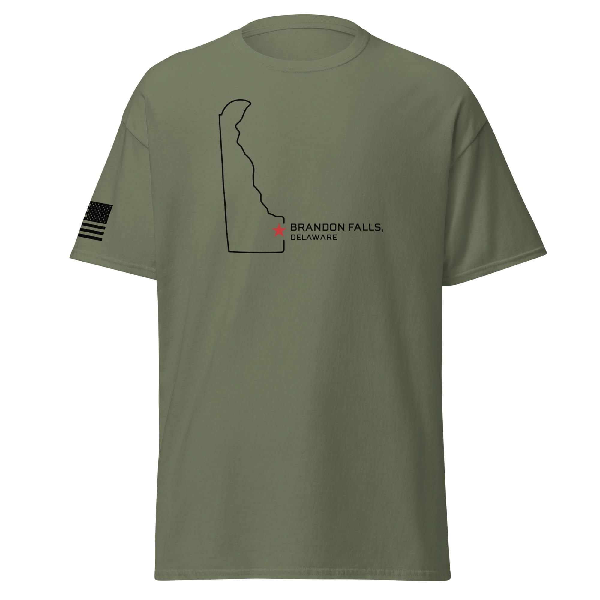 Brandon Falls Shirt | Black Ink by Spartan Mounts img - 10 - Mounting and Storage Solution