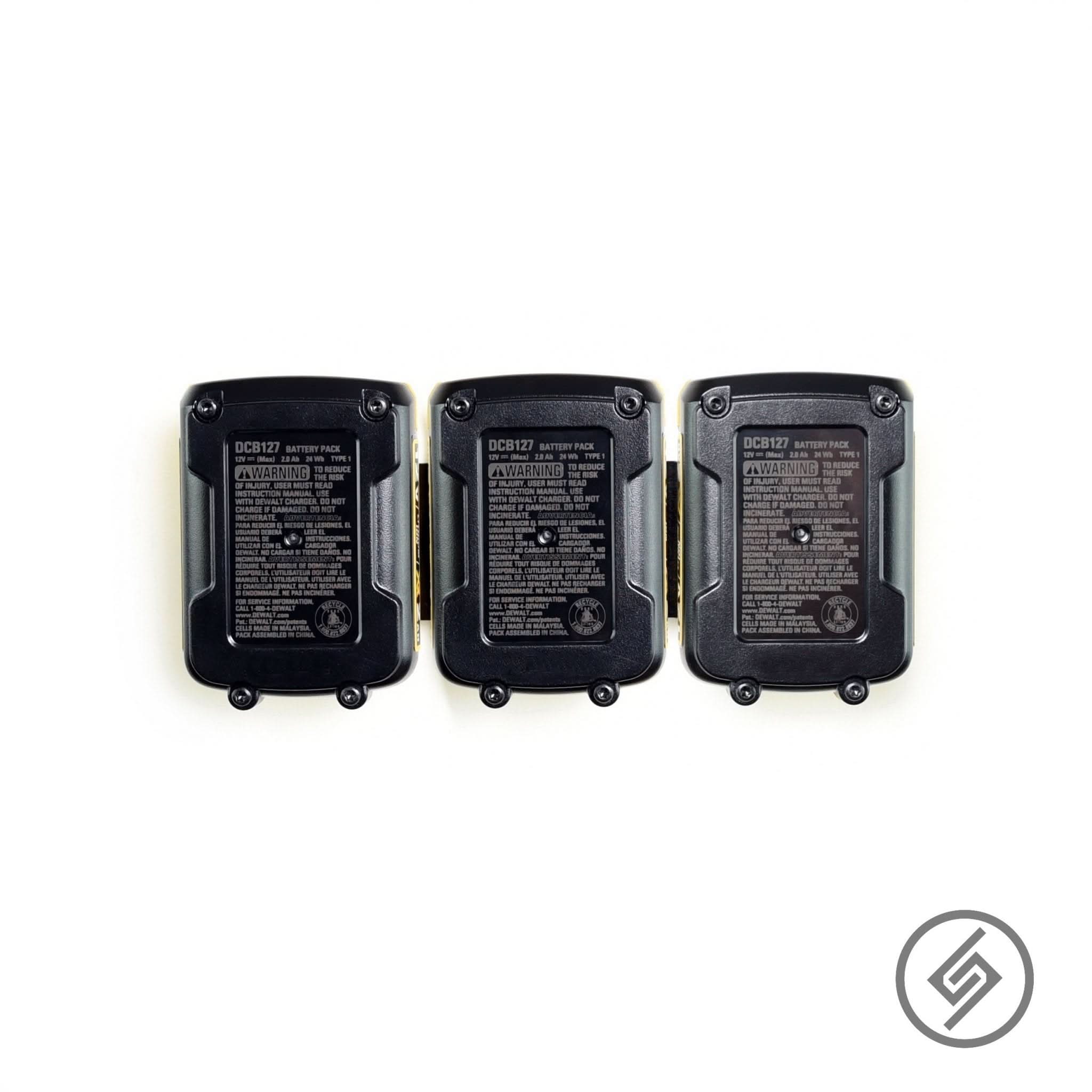 DeWalt 12V Battery Mount by Spartan Mounts img - 3 - Mounting and Storage Solution