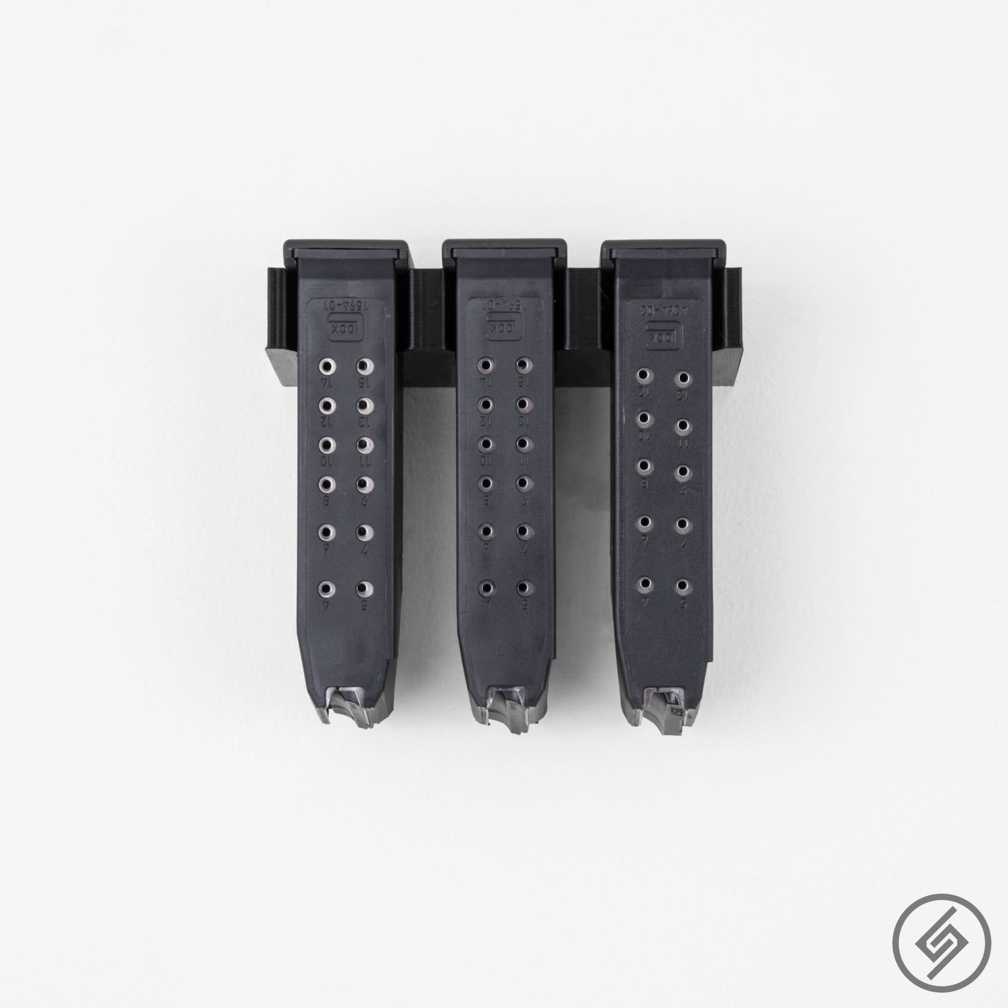 Glock Mag Mount (3x) by Spartan Mounts img - 3 - Mounting and Storage Solution