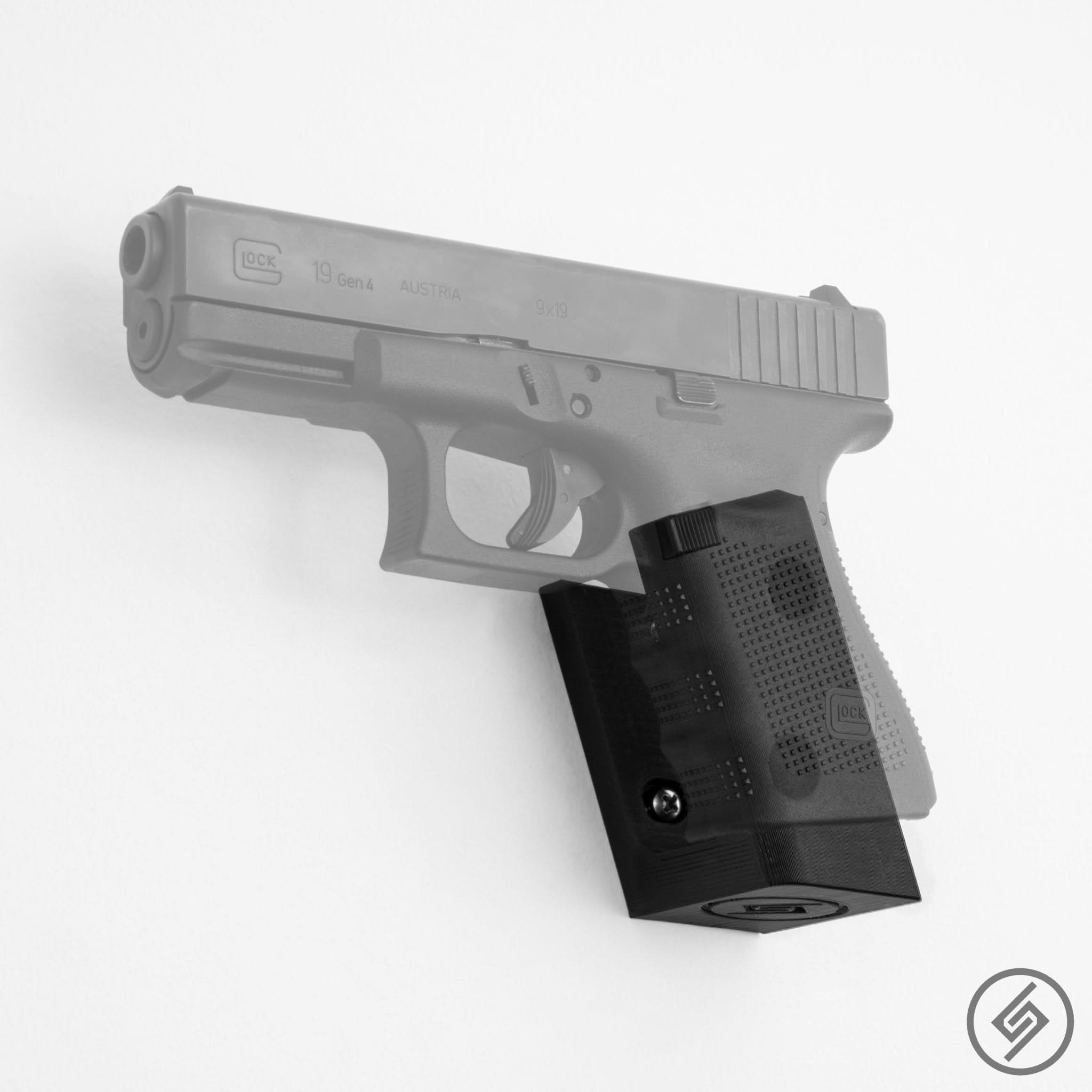 Glock Pistol Mount {Retail Packaging} by Spartan Mounts img - 4 - Mounting and Storage Solution