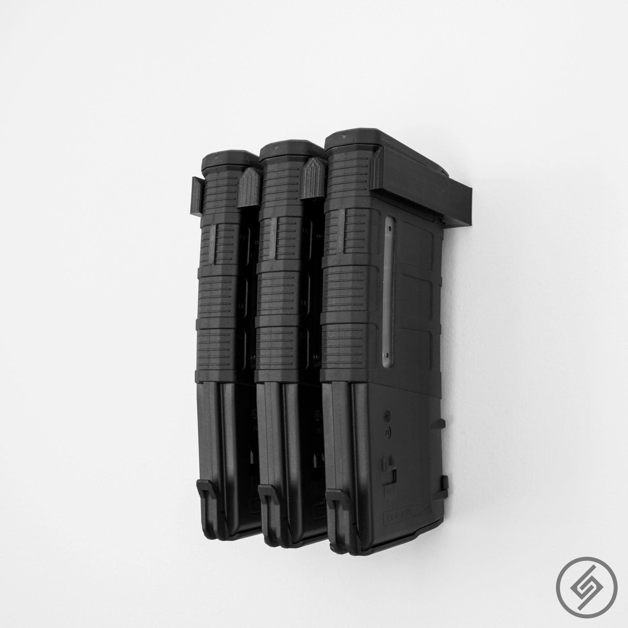 HexMag AR - 10 Mount (3x) by Spartan Mounts img - 2 - Mounting and Storage Solution