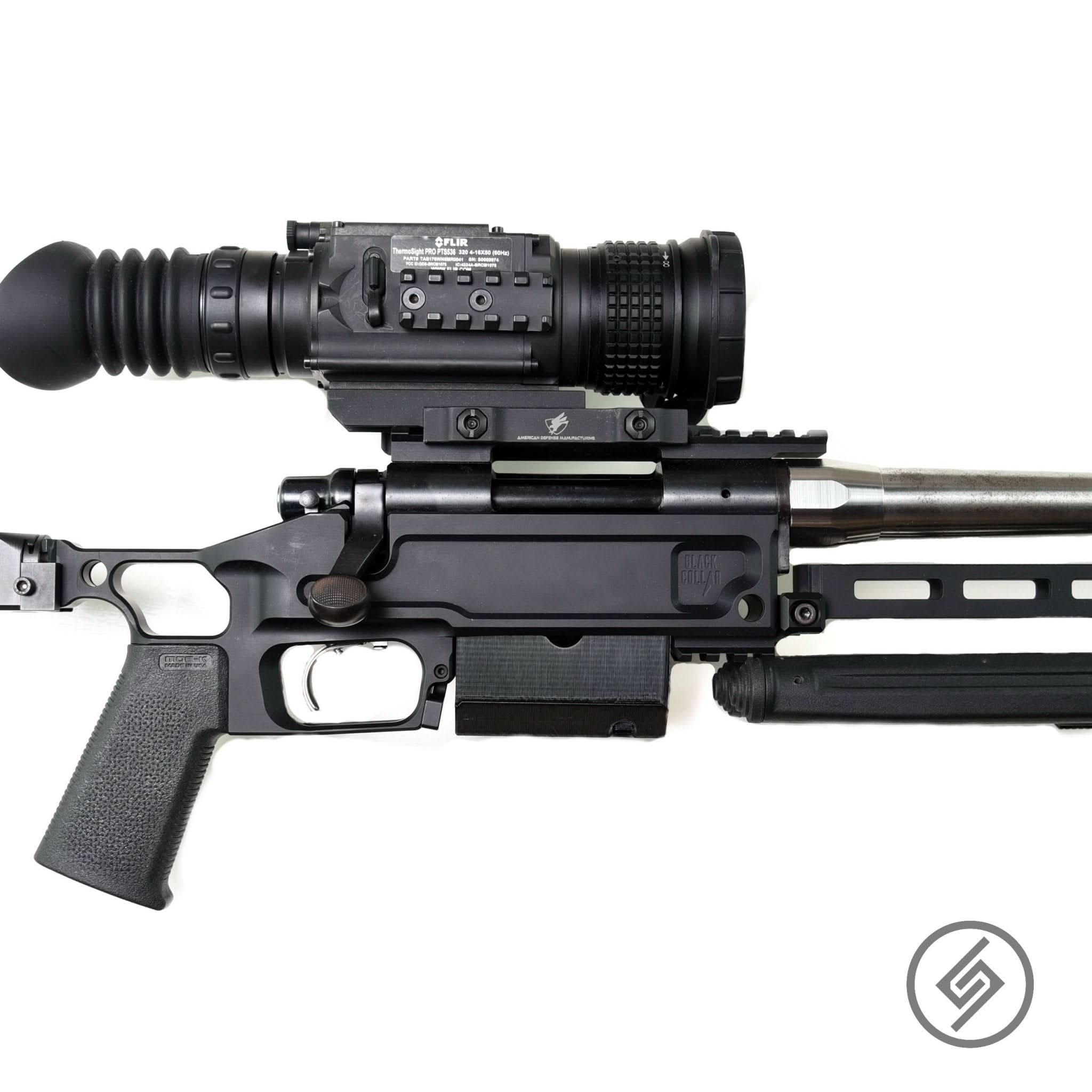 Impact Precision Long Action Rifle Wall Storage Hook by Spartan Mounts img3 - Mounting and Storage Solution