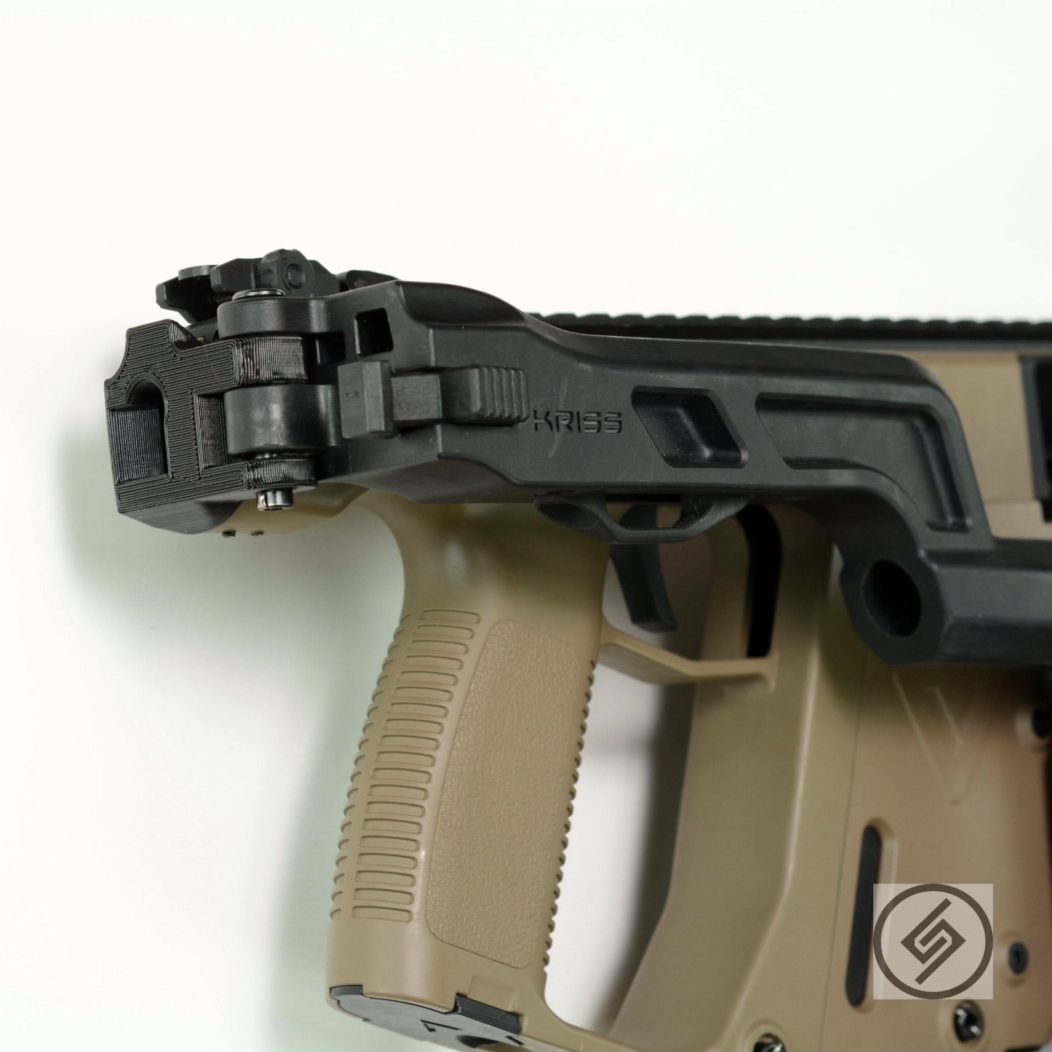 KRISS Vector First Gen Stock Adapter Hinge by Spartan Mounts img - 2 - Mounting and Storage Solution