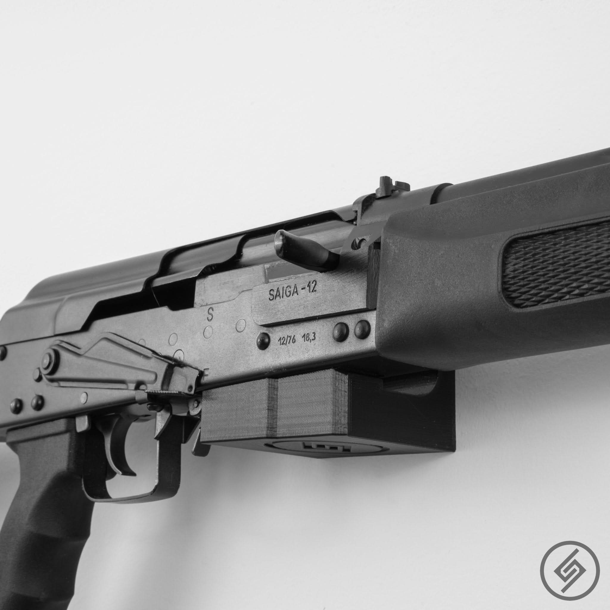 Saiga 12 Mount by Spartan Mounts img - 2 - Mounting and Storage Solution