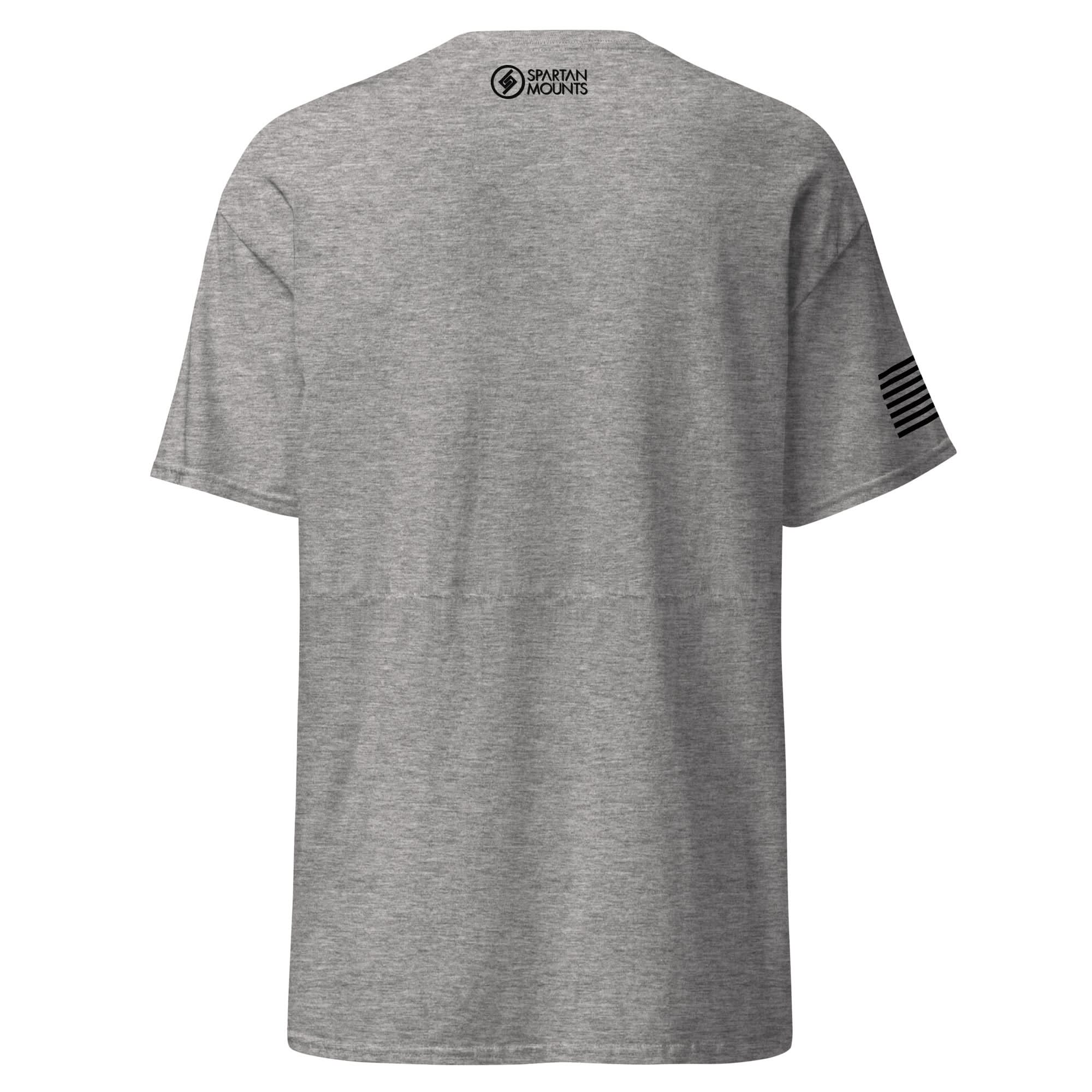 Shotgun and Mountains Shirt | Black Ink by Spartan Mounts img - 17 - Mounting and Storage Solution