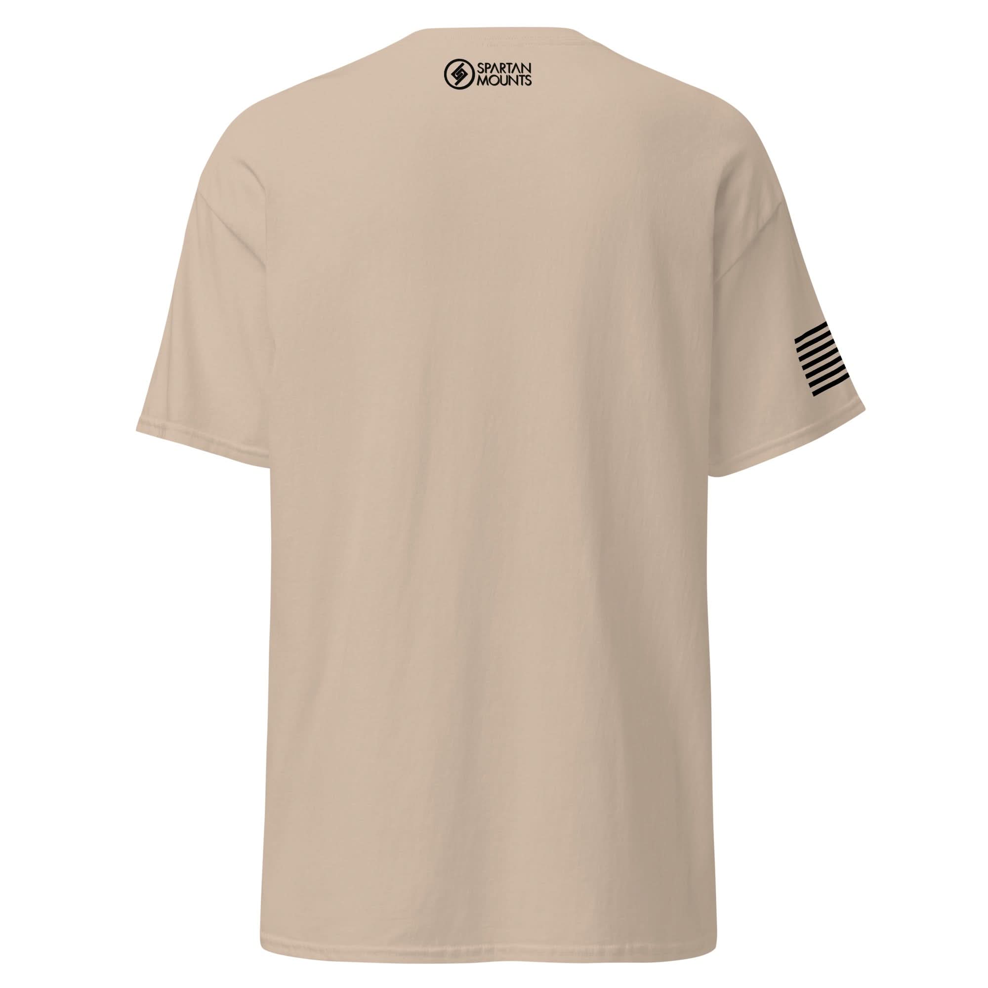 Shotgun and Mountains Shirt | Black Ink by Spartan Mounts img - 20 - Mounting and Storage Solution