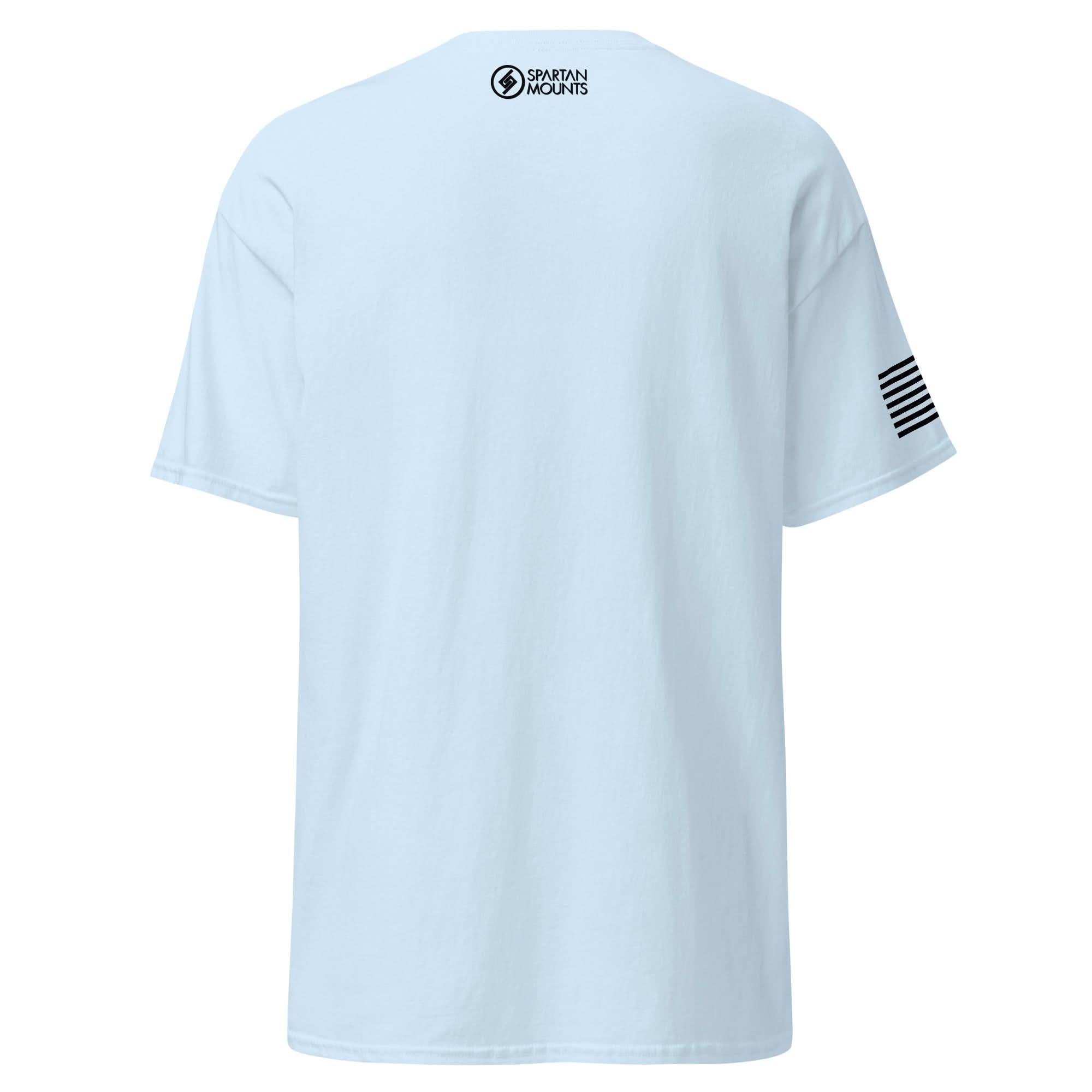 Shotgun and Mountains Shirt | Black Ink by Spartan Mounts img - 23 - Mounting and Storage Solution
