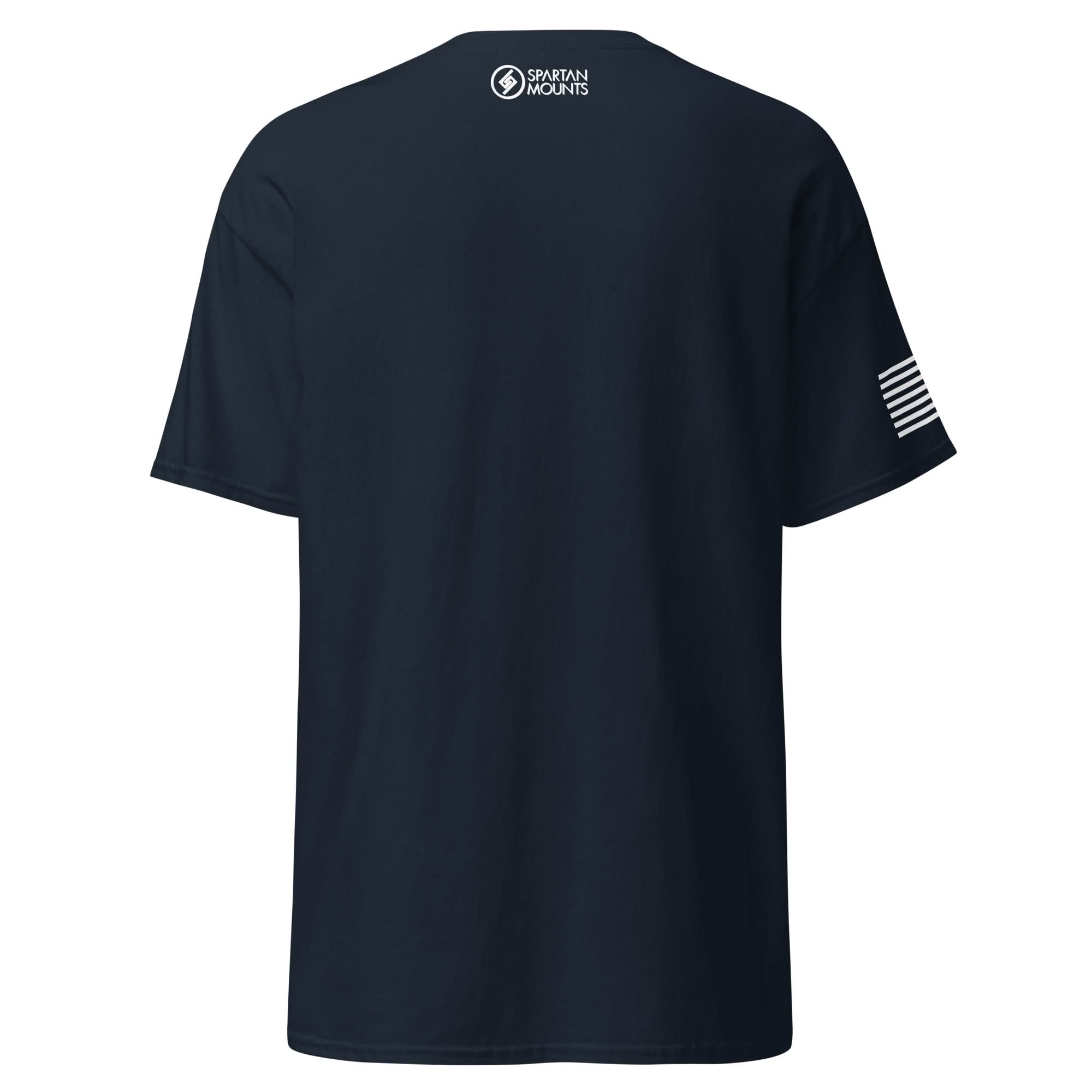 Shotgun and Mountains Shirt | White Ink by Spartan Mounts img - 11 - Mounting and Storage Solution