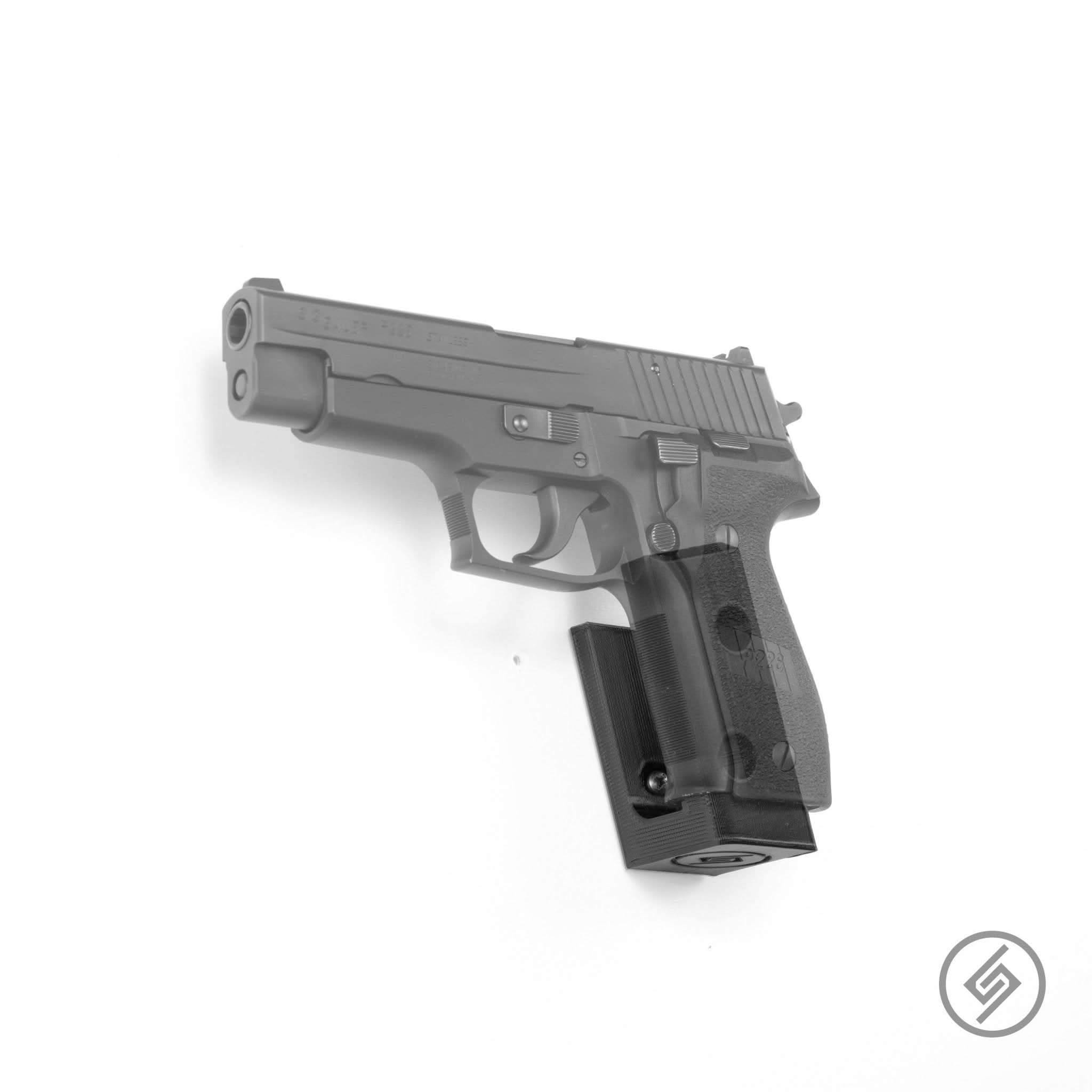 SIG P226/P2022 Mount by Spartan Mounts img - 2 - Mounting and Storage Solution