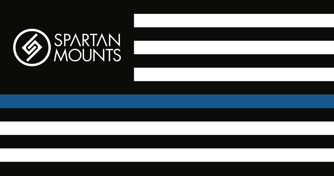 Spartan Mounts branded stickers