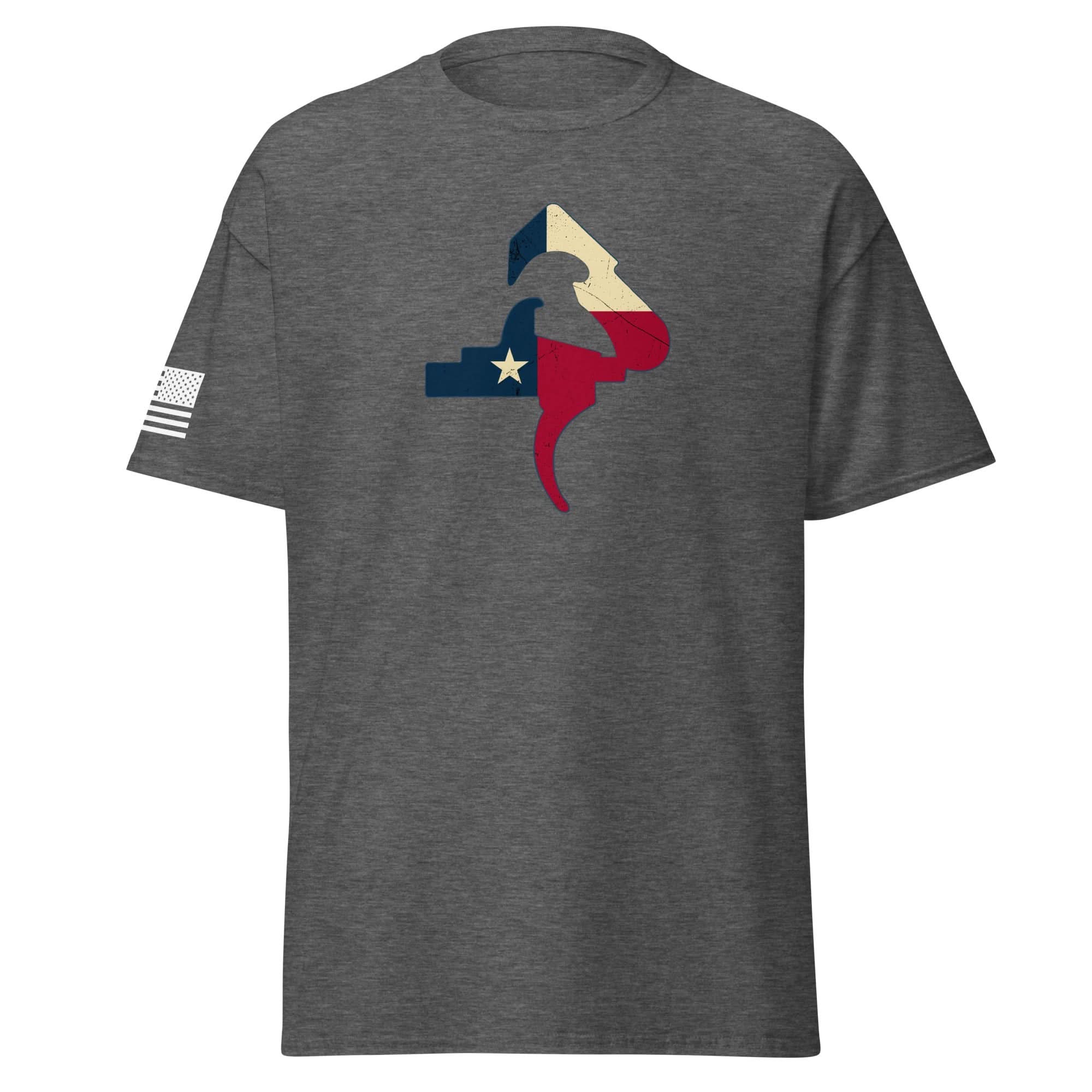 Texas Trigger Shirt | White Flag by Spartan Mounts img - 16 - Mounting and Storage Solution