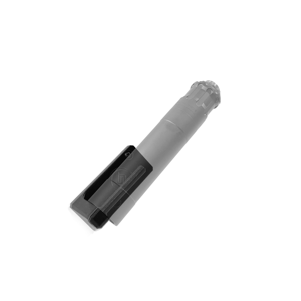 Universal Pistol & Suppressor Wall Storage Hook by Spartan Mounts img7 - Mounting and Storage Solution