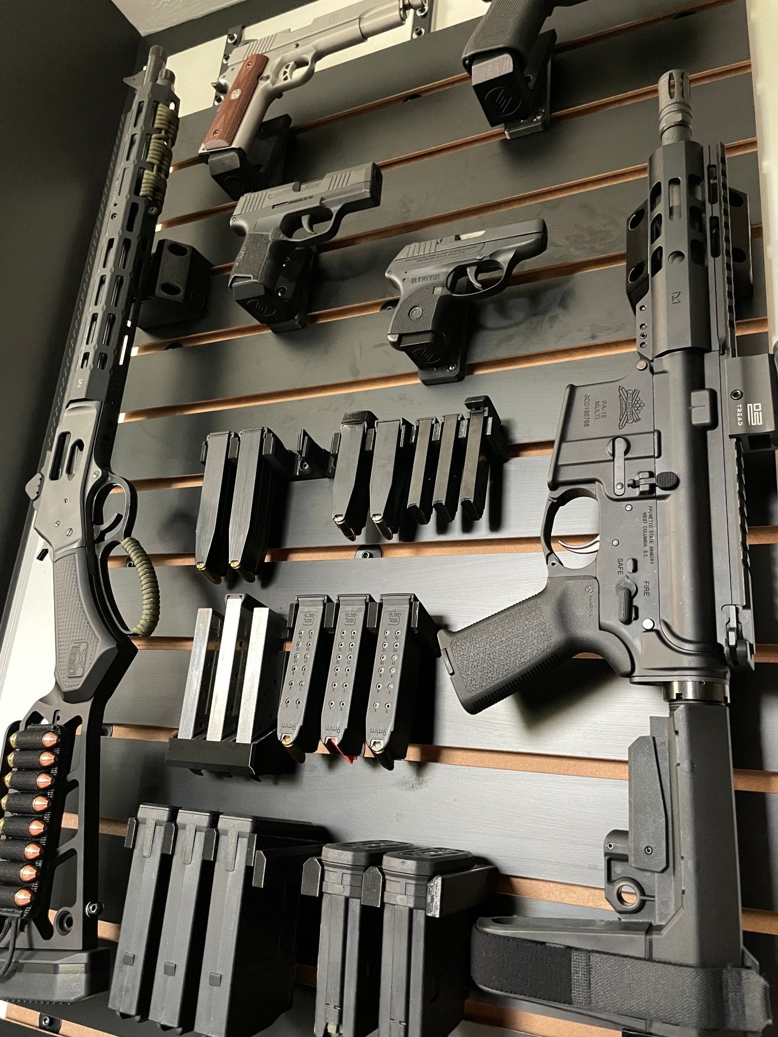 How to Build a DIY Gun Closet Rack for Easy Access - Spartan Mounts