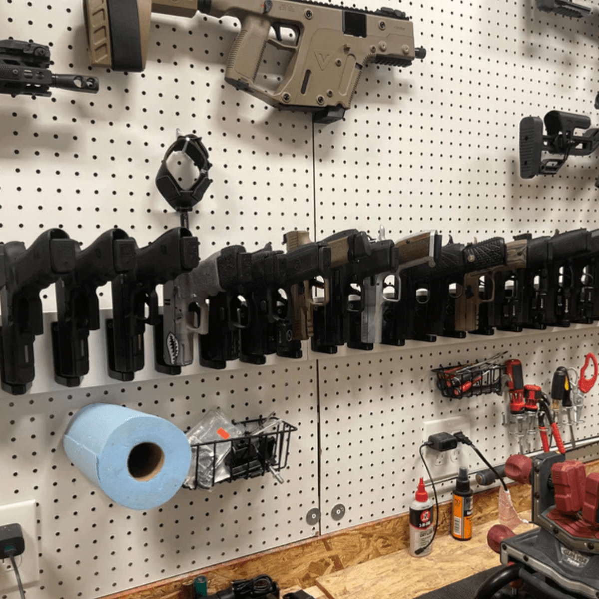 Modular Wall Panels vs. Pegboard for Firearm Storage: Why Purpose-Built Systems Win - Spartan Mounts