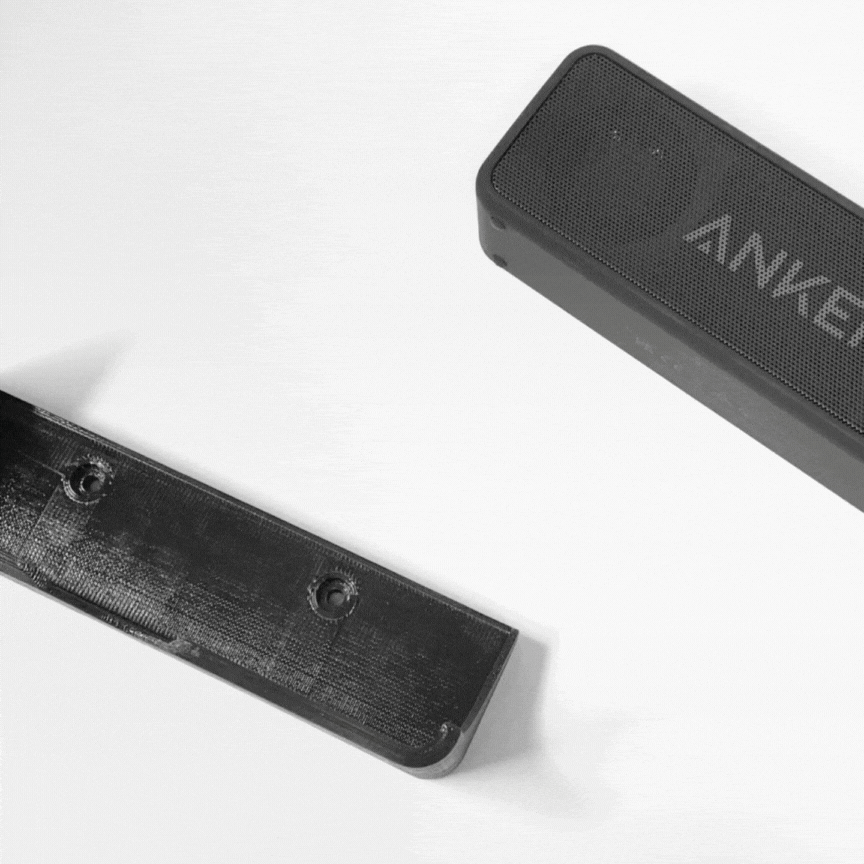 Anker SoundCore 2 BT Speaker Mount by Spartan Mounts img - 3 - Mounting and Storage Solution