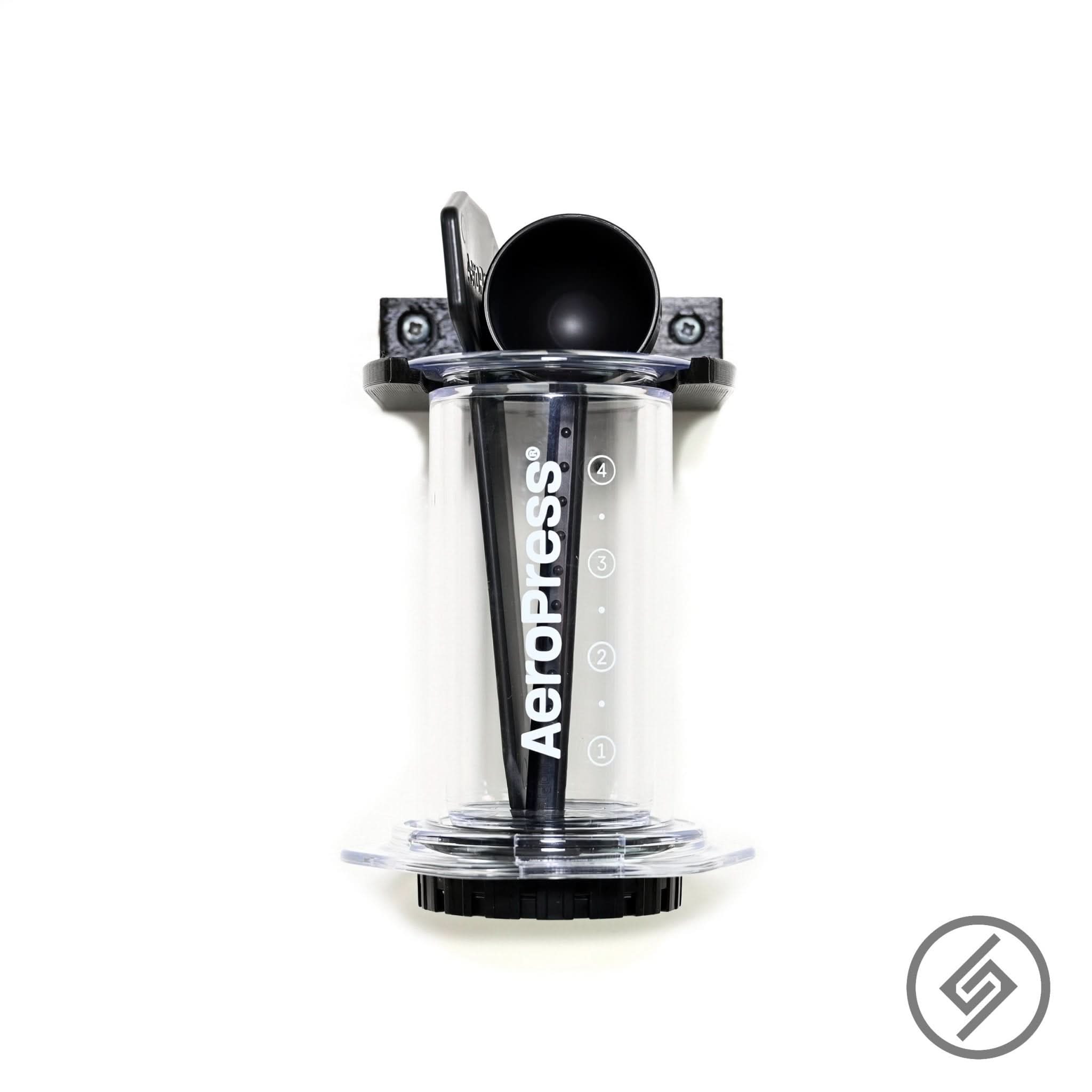 Aeropress Mount by Spartan Mounts img - 2 - Mounting and Storage Solution