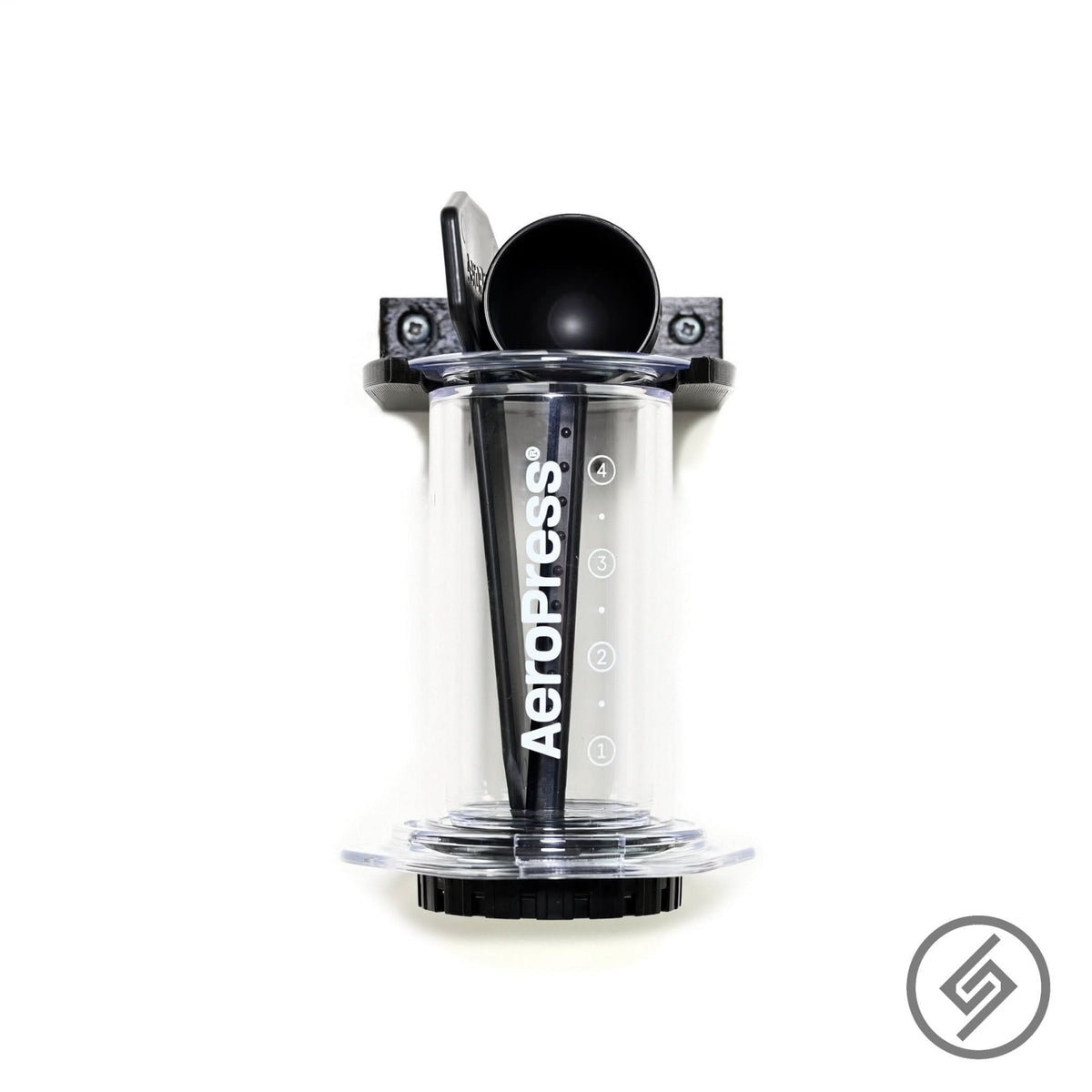 Aeropress Mount by Spartan Mounts img - 2 - Mounting and Storage Solution