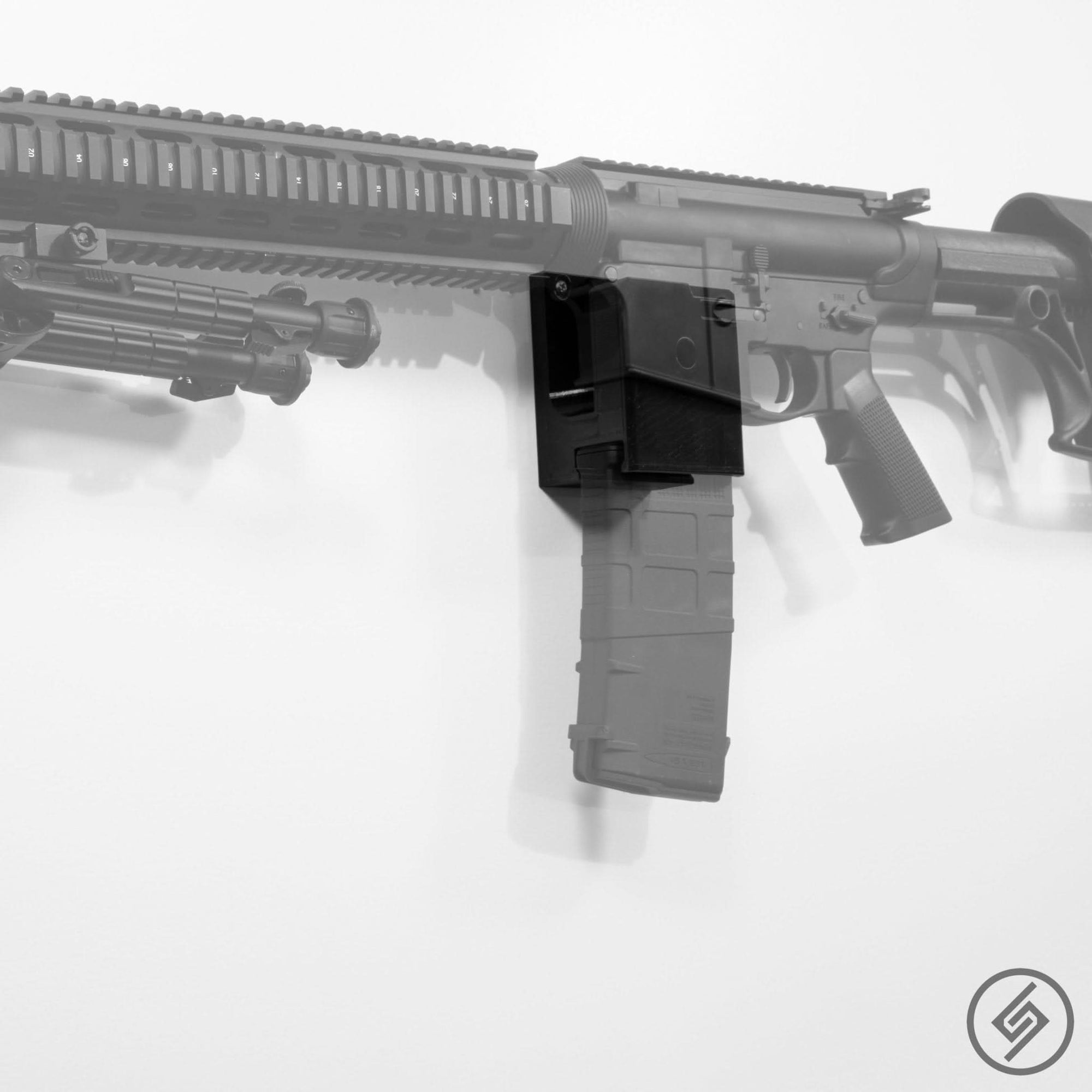 AR 10 + PMAG Mount Spartan Mounts 4