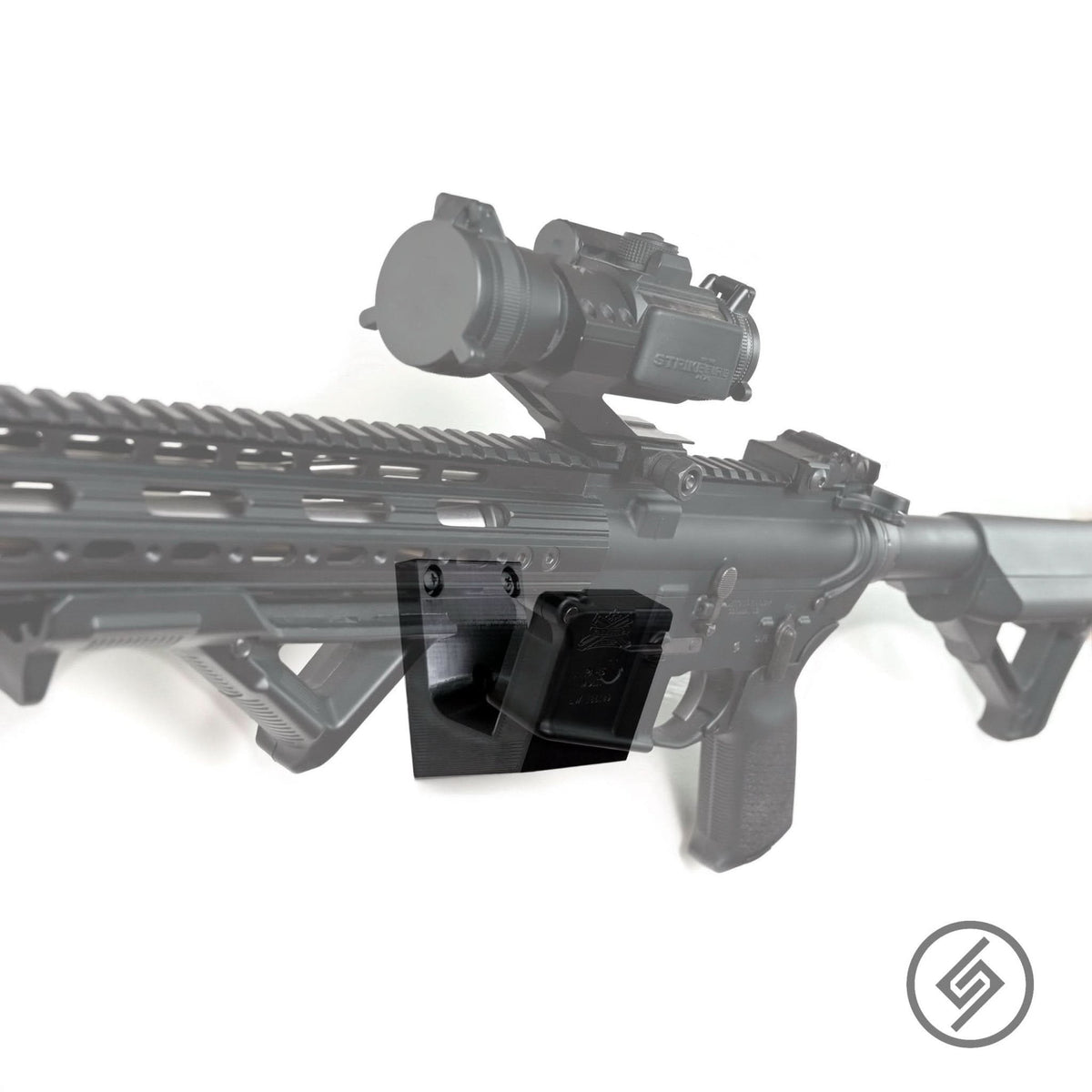 AR - 15 Angled Mount by Spartan Mounts img - 2 - Mounting and Storage Solution