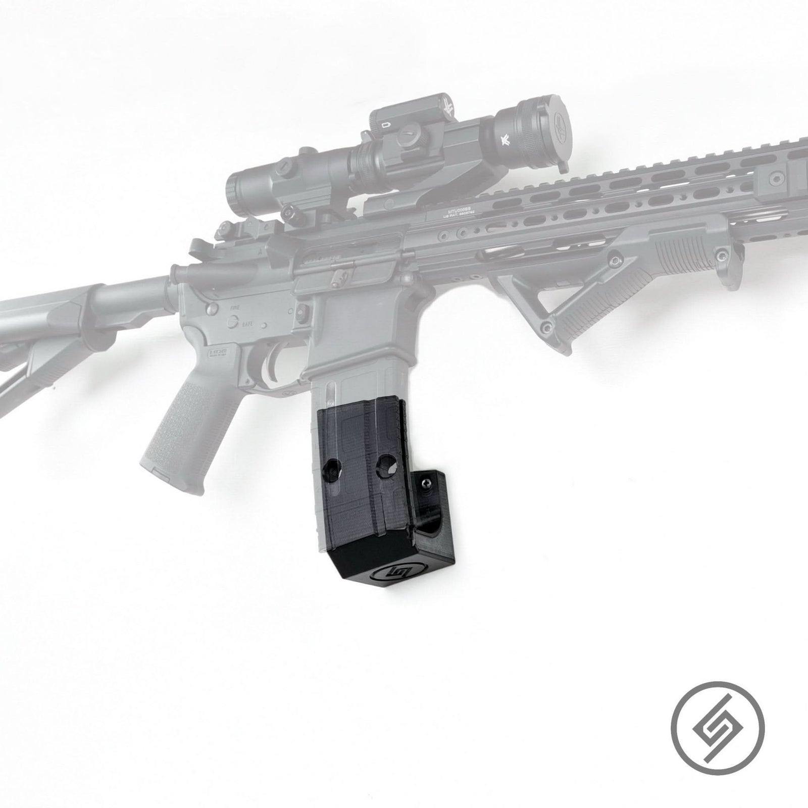 AR-15 "Hidden" Mount Spartan Mounts Right 1