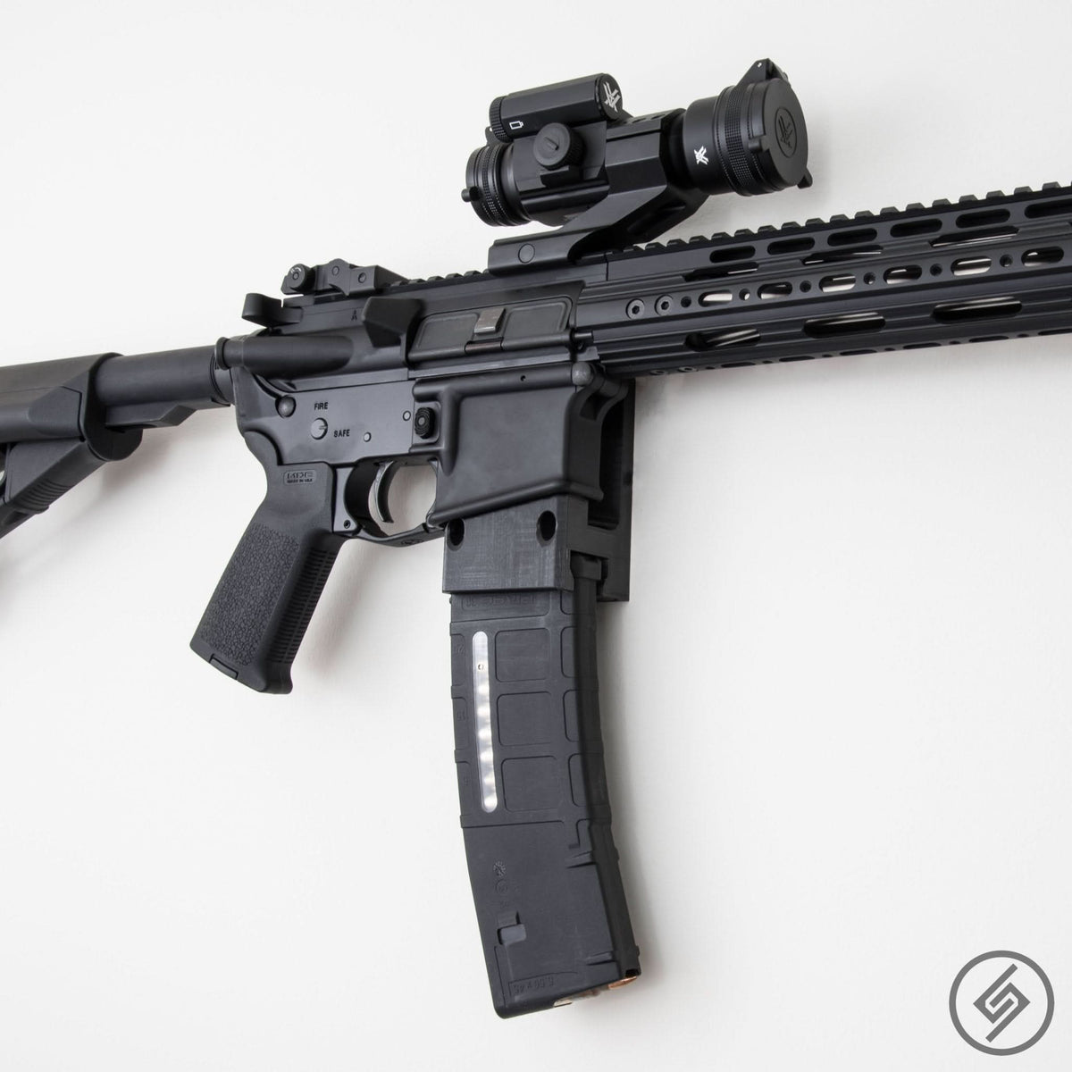 AR - 15 + PMAG Mount {Retail Packaging} by Spartan Mounts img - 3 - Mounting and Storage Solution