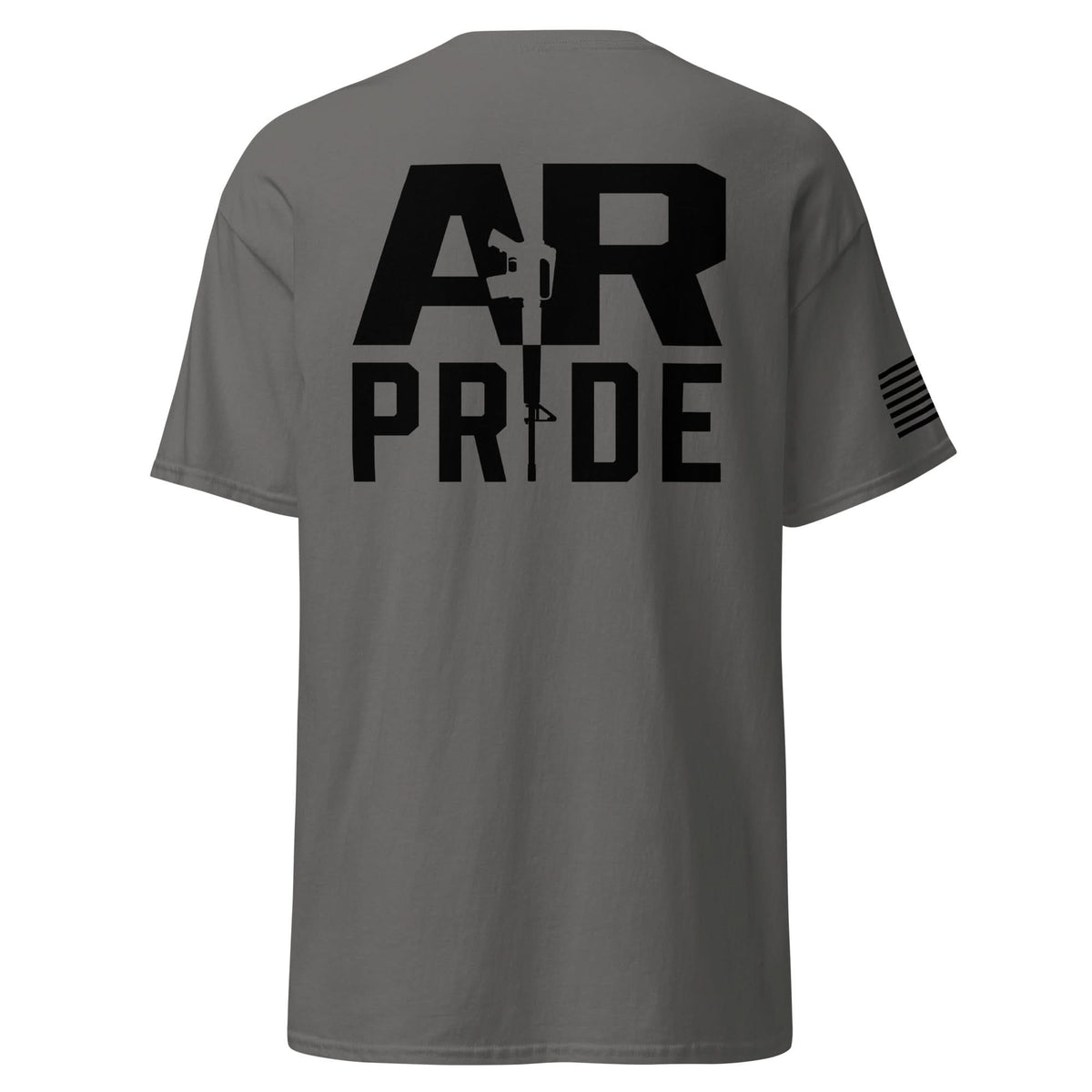 AR Pride Shirt | Black Ink by Spartan Mounts img - 8 - Mounting and Storage Solution