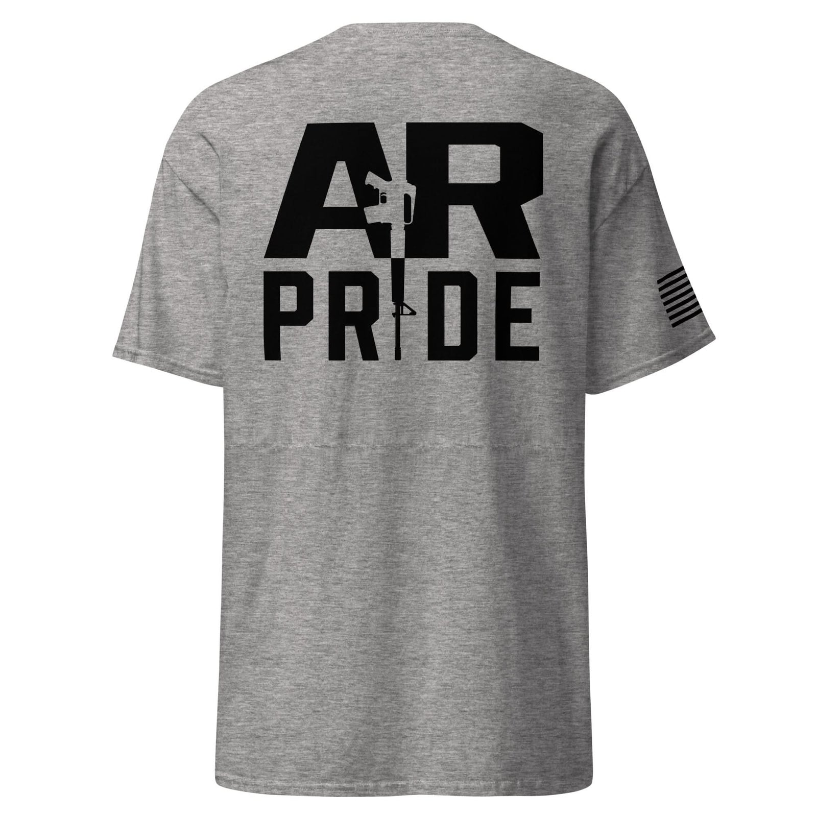 AR Pride Shirt | Black Ink by Spartan Mounts img - 17 - Mounting and Storage Solution