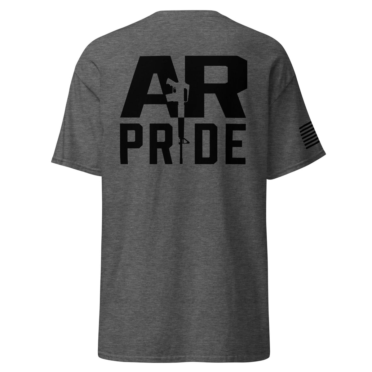 AR Pride Shirt | Black Ink by Spartan Mounts img - 5 - Mounting and Storage Solution