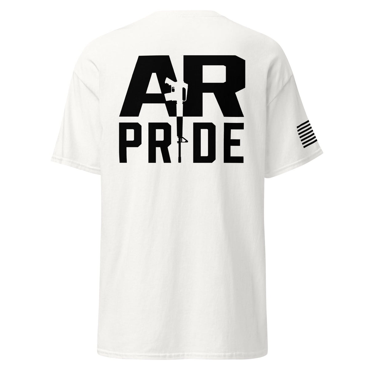 AR Pride Shirt | Black Ink by Spartan Mounts img - 29 - Mounting and Storage Solution
