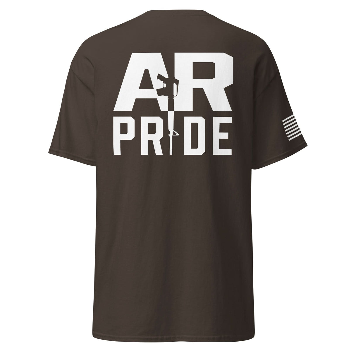 AR Pride Shirt | White Ink by Spartan Mounts img - 11 - Mounting and Storage Solution