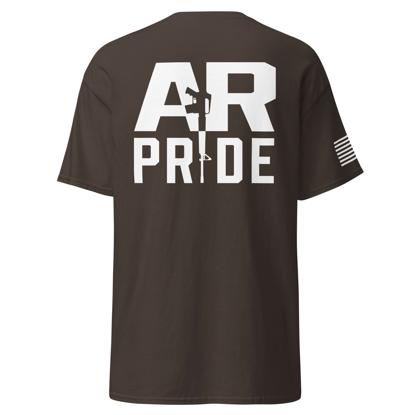 AR Pride Shirt | White Ink by Spartan Mounts img - 11 - Mounting and Storage Solution