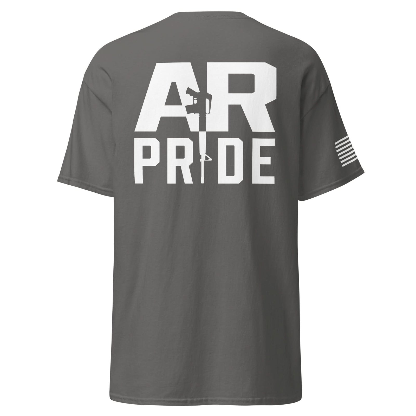 AR Pride Shirt | White Ink by Spartan Mounts img - 20 - Mounting and Storage Solution