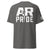 AR Pride Shirt | White Ink Spartan Mounts Charcoal S 20