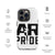 AR Pride Tough Case for iPhone® Spartan Mounts iPhone 14 Pro 15