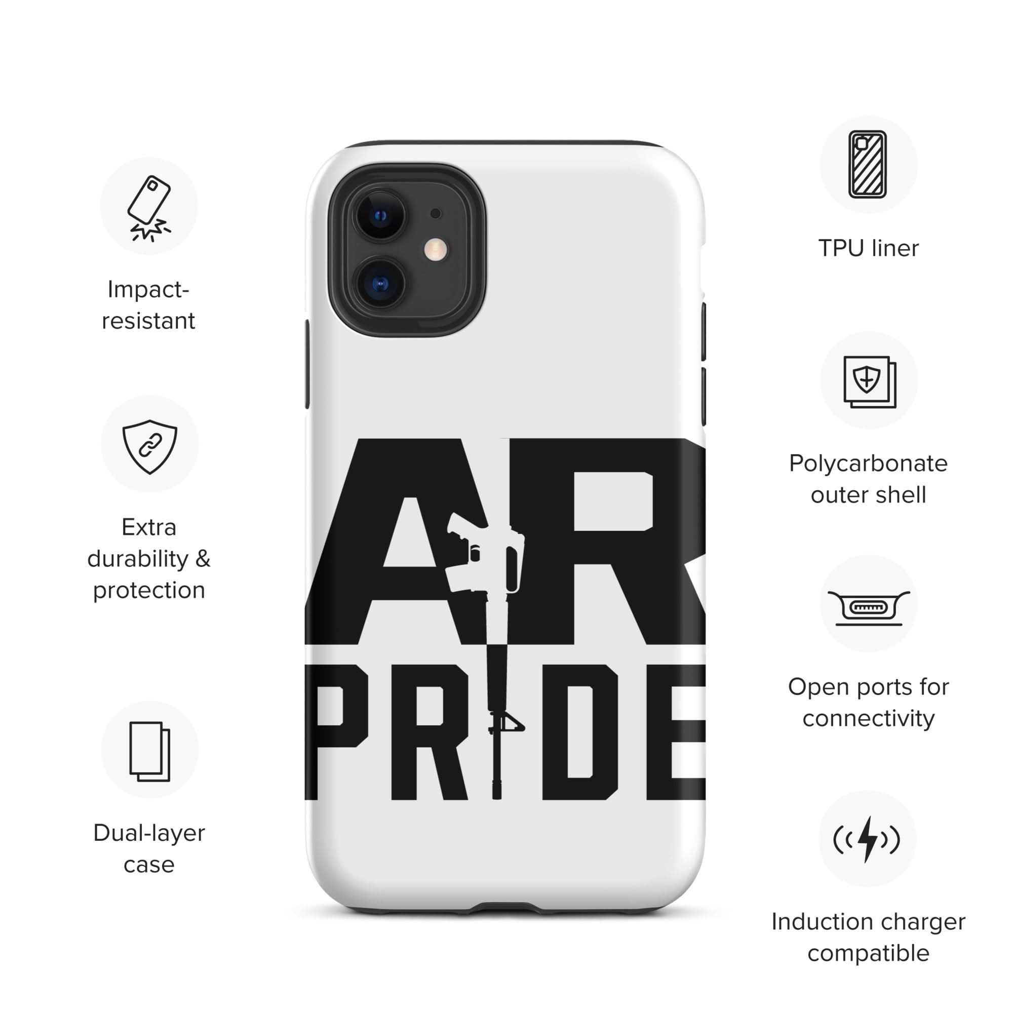 AR Pride Tough Case for iPhone® Spartan Mounts iPhone 11 2