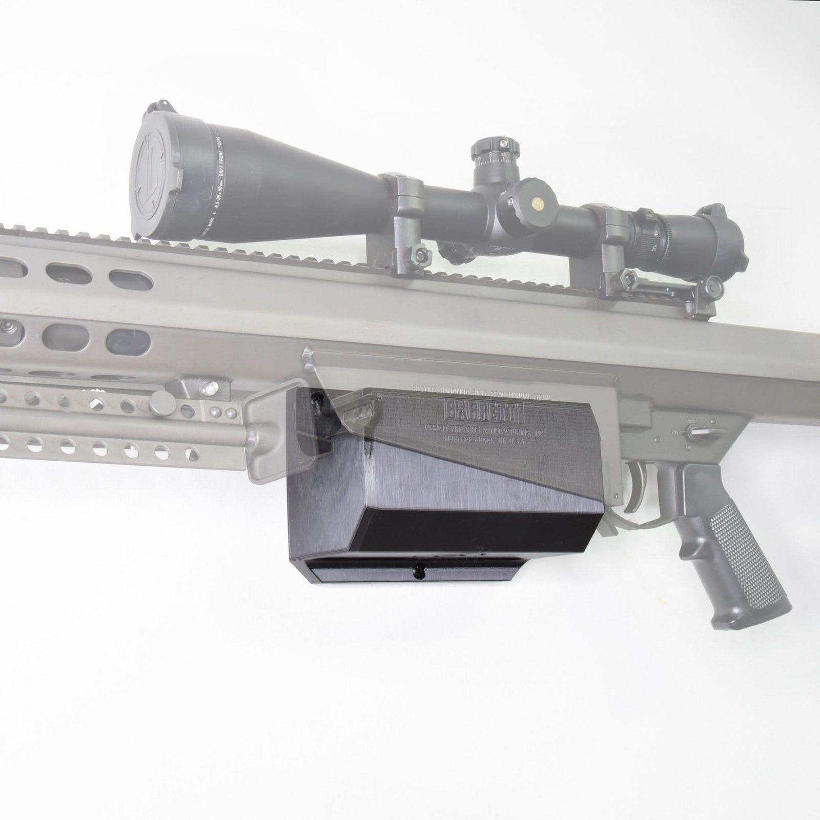 Barrett M82 .50 Cal Mount by Spartan Mounts img - 2 - Mounting and Storage Solution