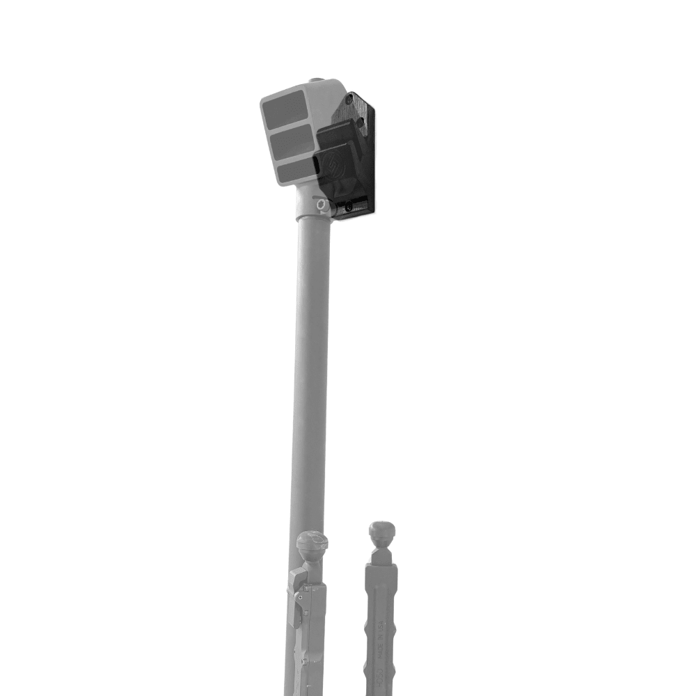 Barrett Universal Muzzle Brake Vertical Rifle Wall Hook by Spartan Mounts img1 - Mounting and Storage Solution