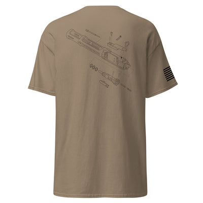 BCG Exploded Shirt | Black Ink - Spartan Mounts - shirt - 17 - Mounting and Storage Solutions