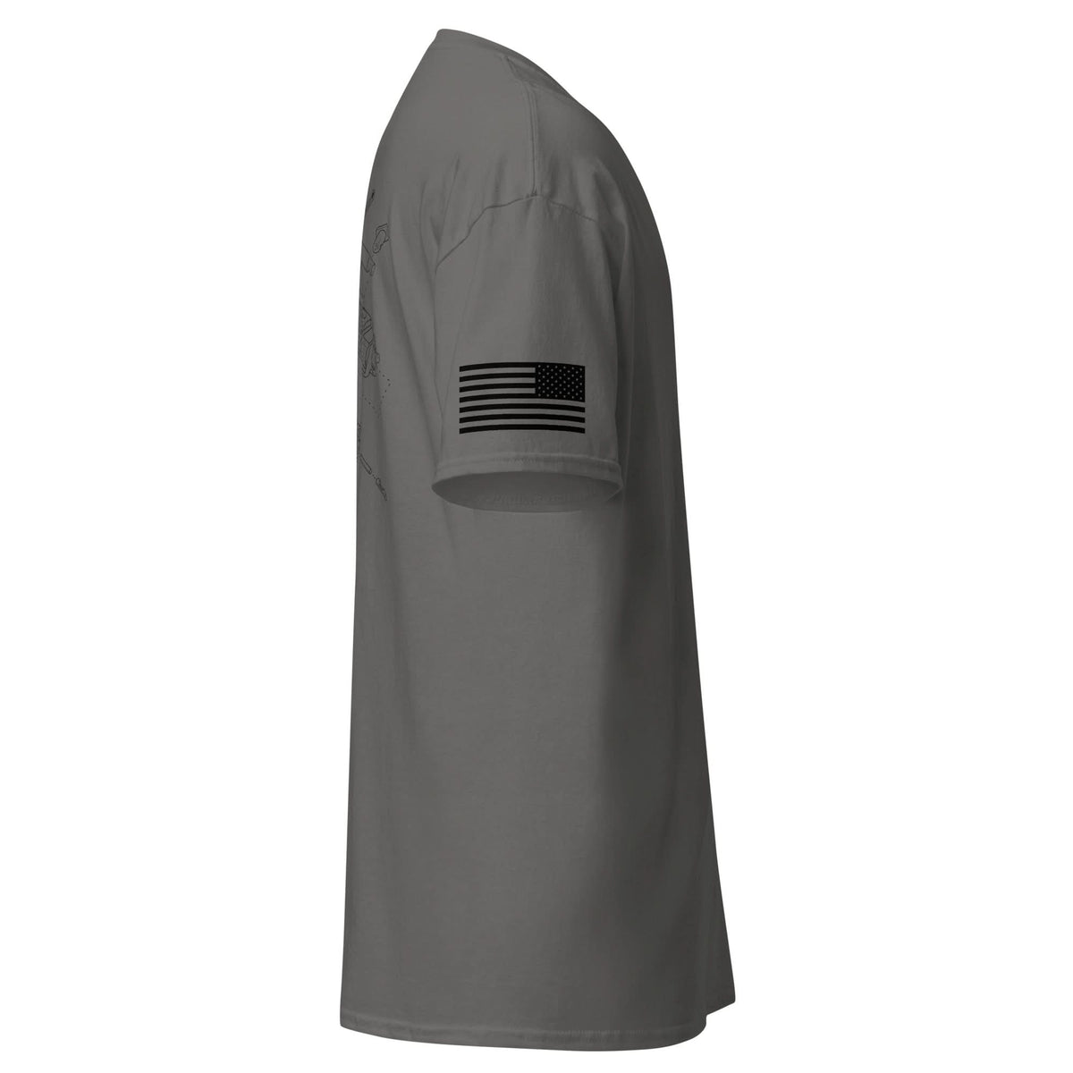 BCG Exploded Shirt | Black Ink by Spartan Mounts img - 9 - Mounting and Storage Solution