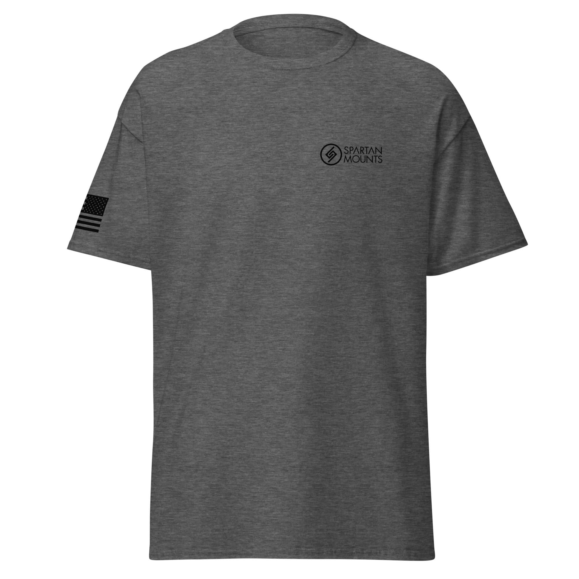 BCG Exploded Shirt | Black Ink Spartan Mounts Dark Heather S 4