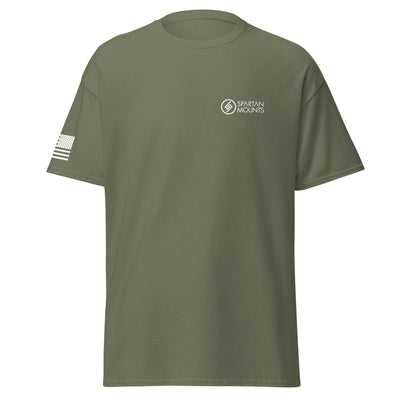 BCG Exploded Shirt | White Ink by Spartan Mounts img - 22 - Mounting and Storage Solution